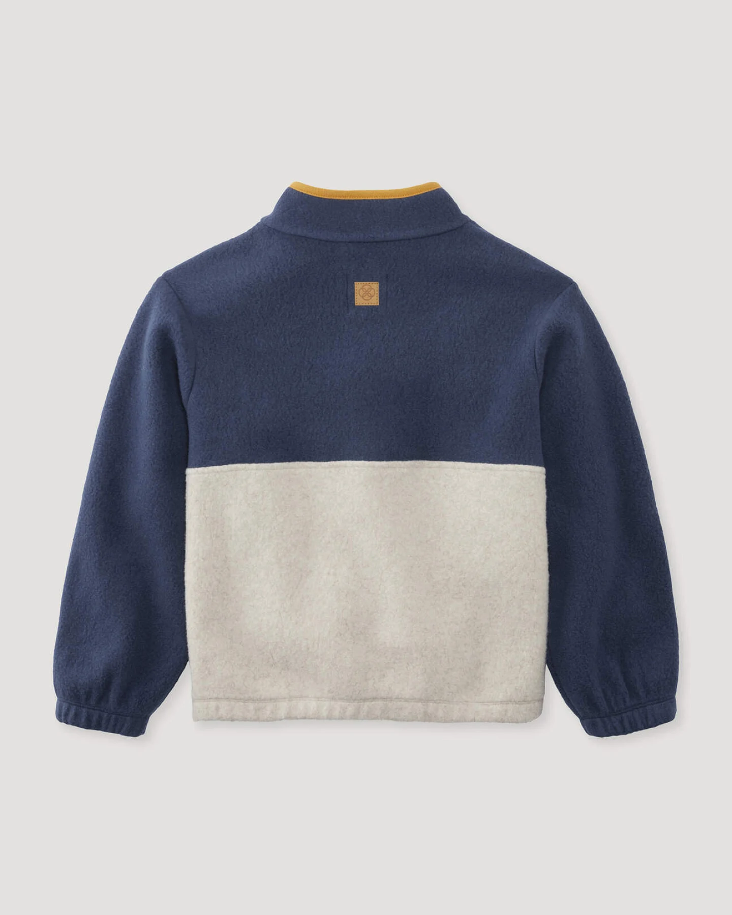 hessnatur Kinder Fleece Sweatshirt DIE MAUS aus Bio-Baumwolle - blau - Größe 134/140 – Ansicht 2
