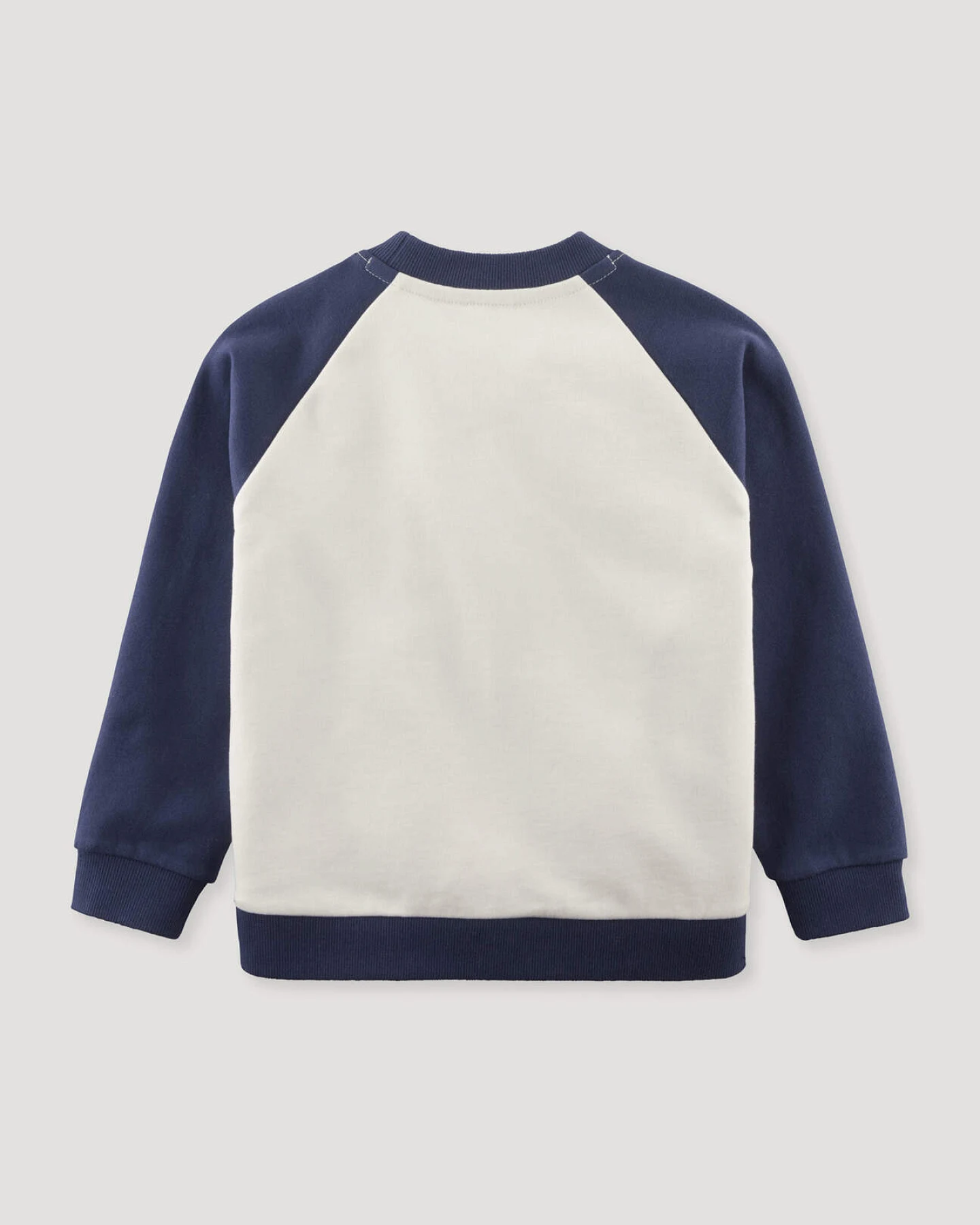 hessnatur Kinder Sweatshirt DIE MAUS Relaxed aus Bio-Baumwolle mit recycelter Baumwolle - blau - Größe 98/104 – Ansicht 3
