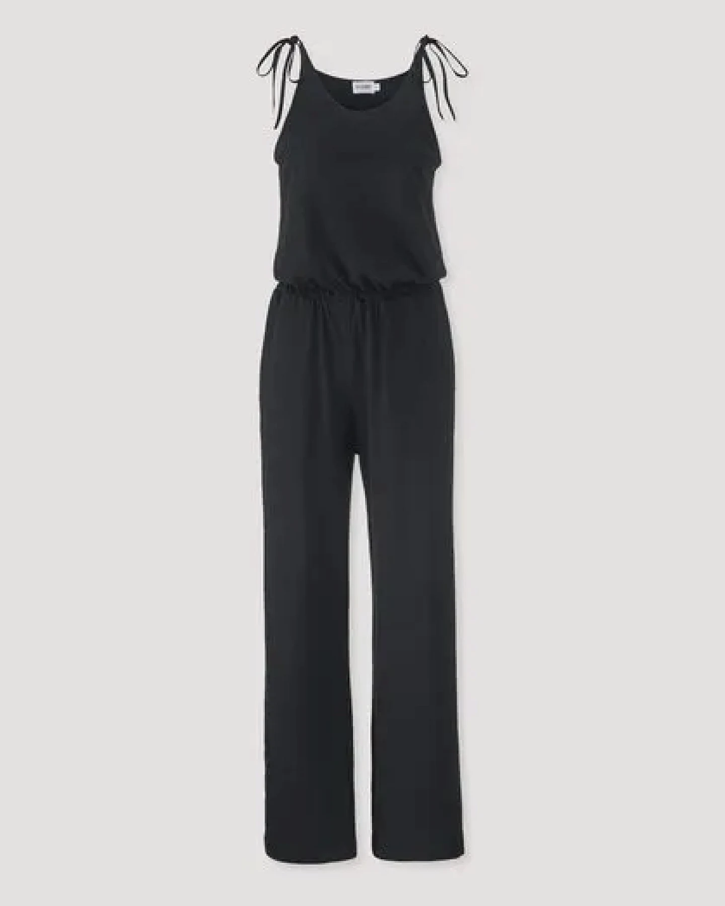 hessnatur Jersey Jumpsuit Relaxed aus Leinen und reiner Bio-Baumwolle – Ansicht 4