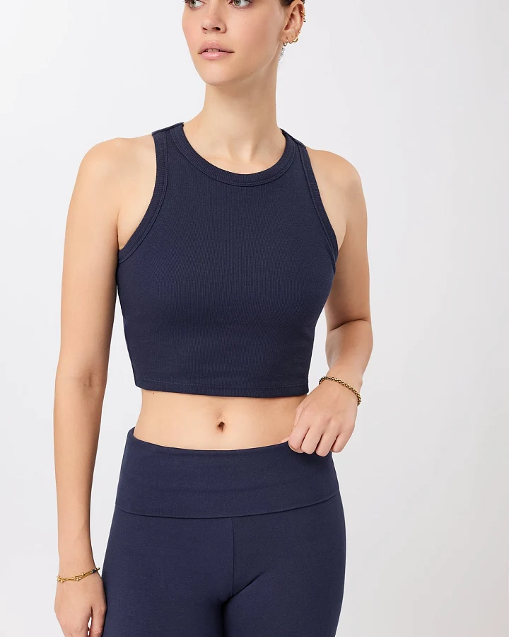 MANDALA Damen vegan Top Athleisure Night Sky