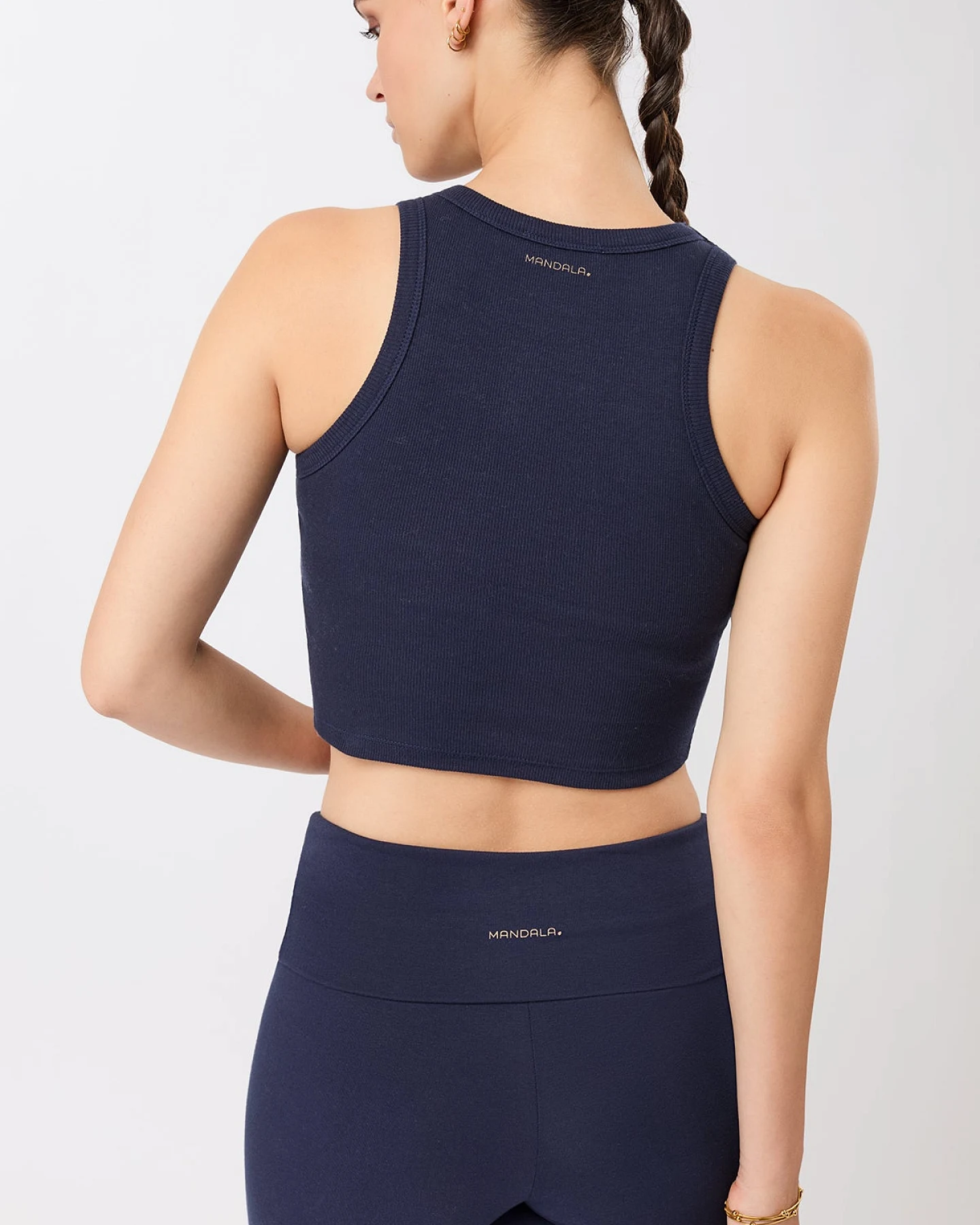 MANDALA Damen vegan Top Athleisure Night Sky – Ansicht 2