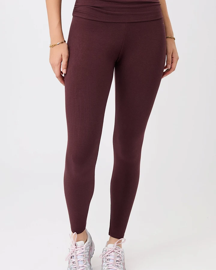 MANDALA Damen vegan Tights Pilates Ruby