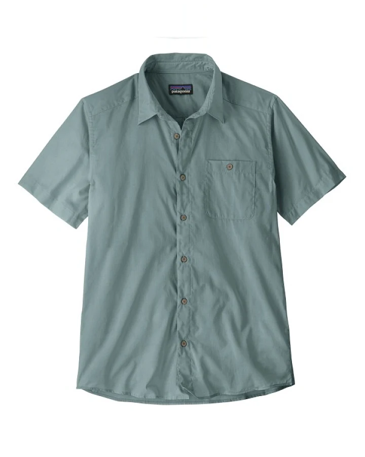 Patagonia - Sunrise Stream Shirt - Hemd Gr L türkis