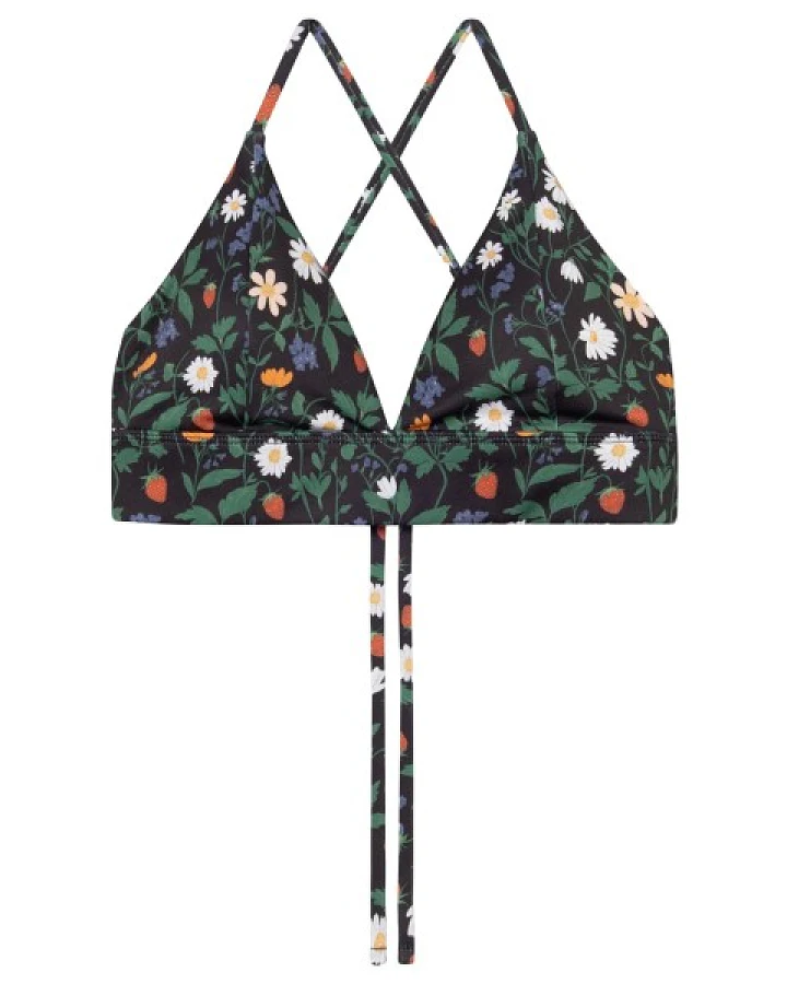 DEDICATED - Women's Bikini Top Alva - Bikini-Top Gr M grau
