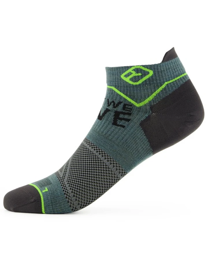 Ortovox - Alpine Light Low Socks - Merinosocken Gr 45-47 bunt