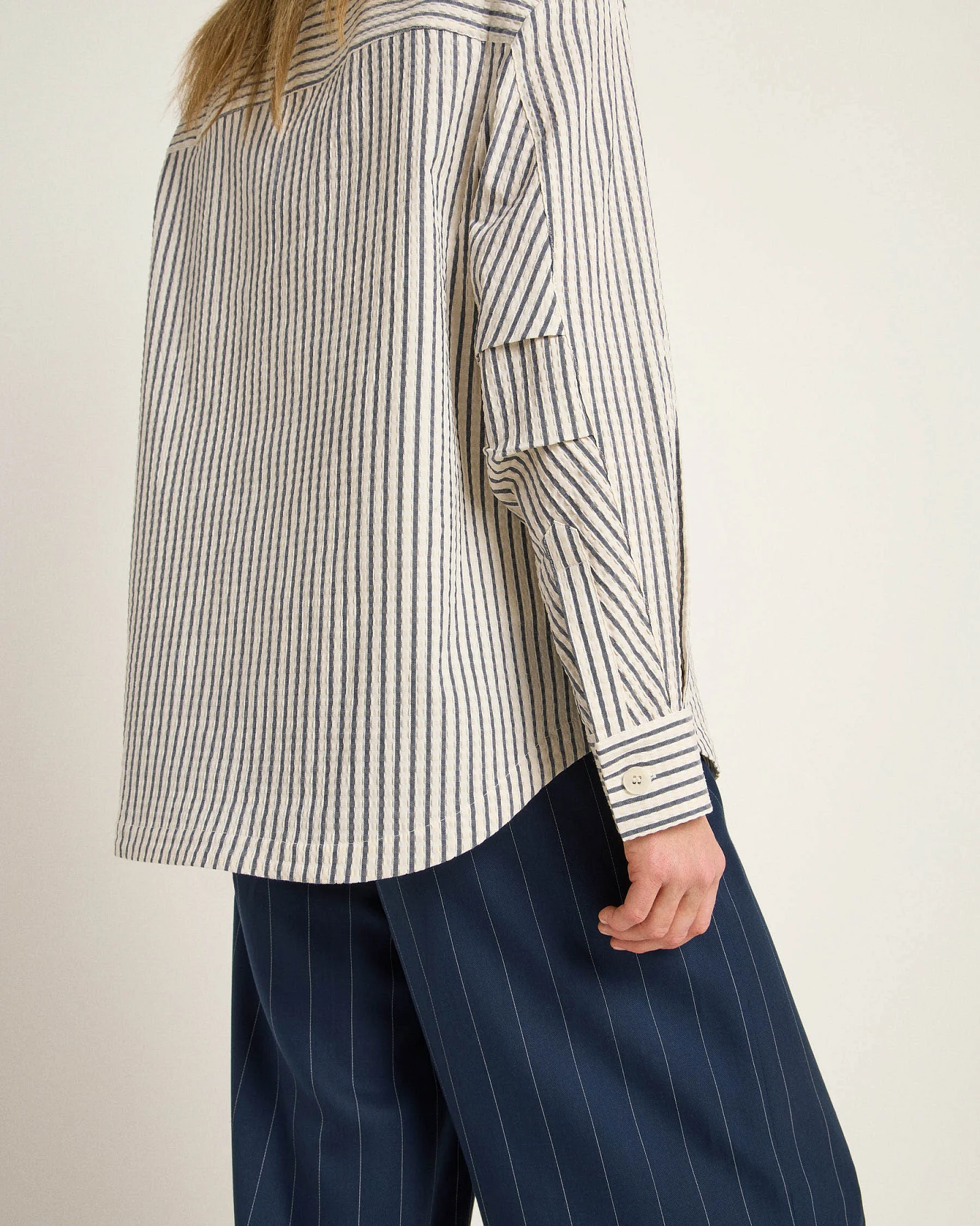 Streifen Blusenjacke (OCS) – Ansicht 4