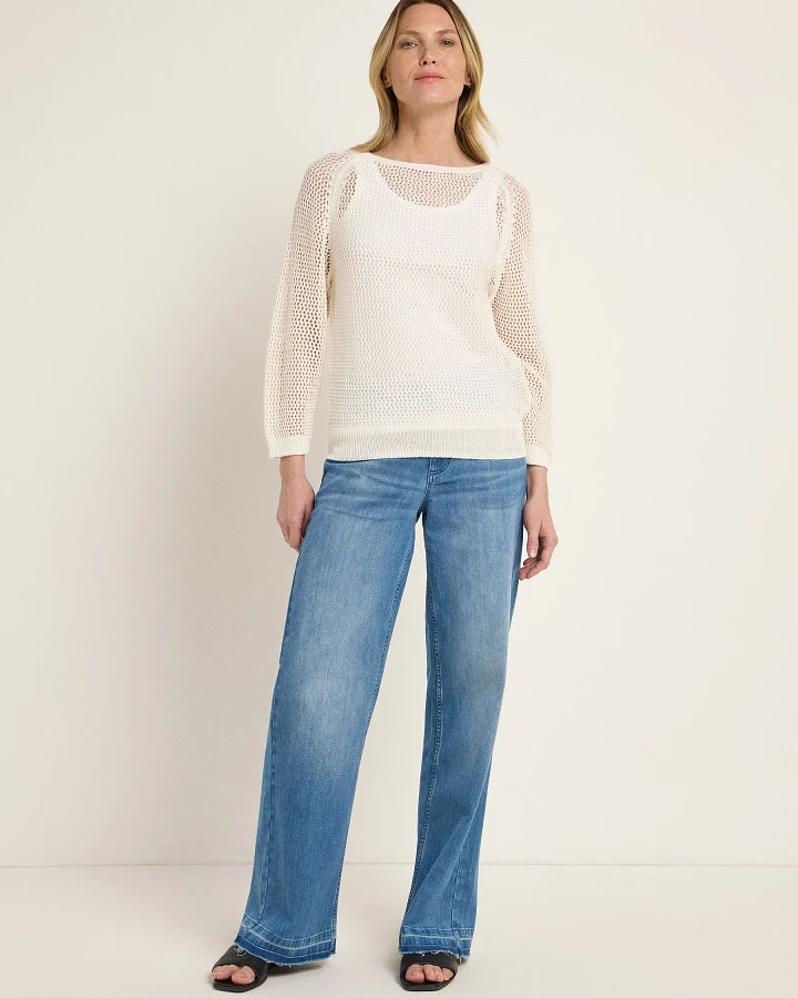 Pullover mit Ajour