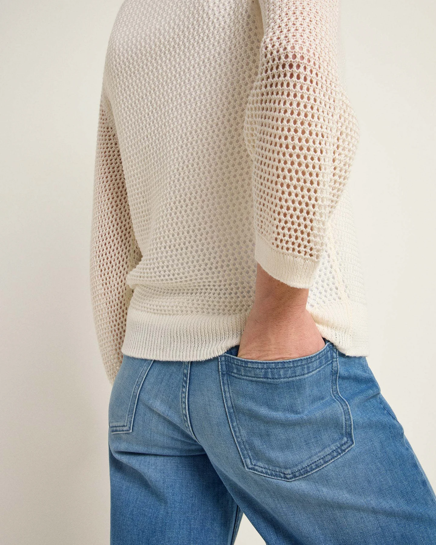 Pullover mit Ajour – Ansicht 4