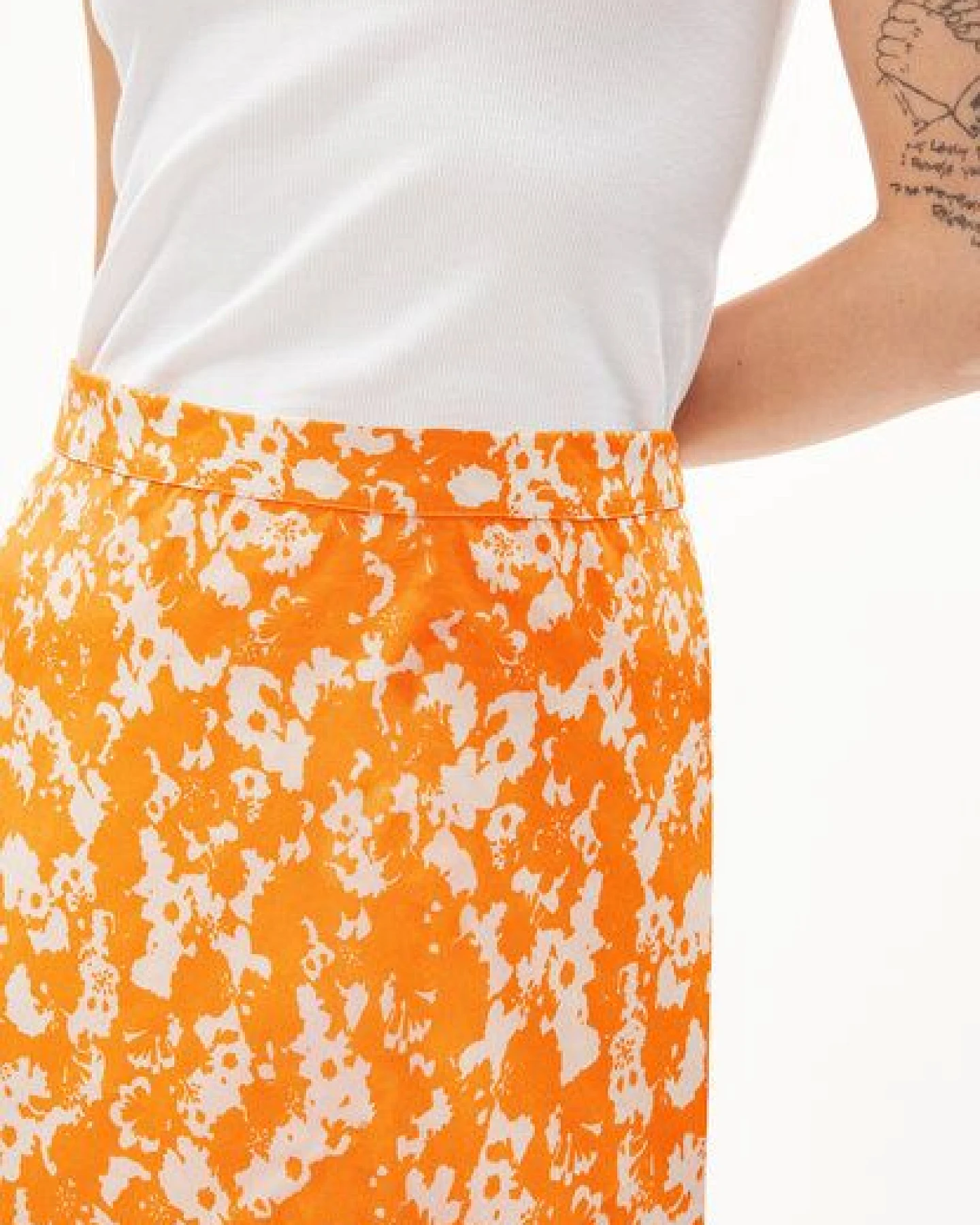 ARMEDANGELS SAALANJA MANGORANGE - Damen Webrock Regular Fit aus TENCEL Lyocell – Ansicht 3