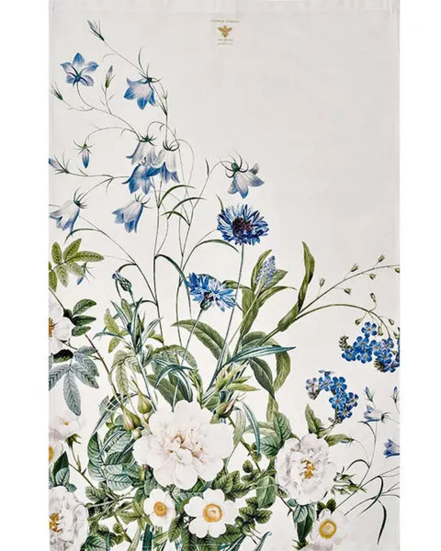 Koustrup & Co Blumenmotiv-Geschirrtücher aus 100% Bio-Baumwolle, 48 x 70 cm – Ansicht 2