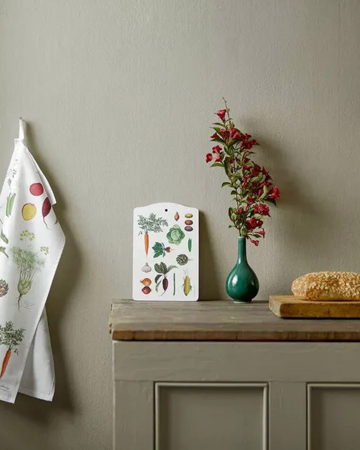 Koustrup & Co Gartenmotiv-Geschirrtücher aus 100% Bio-Baumwolle, 48 x 70 cm – Ansicht 3