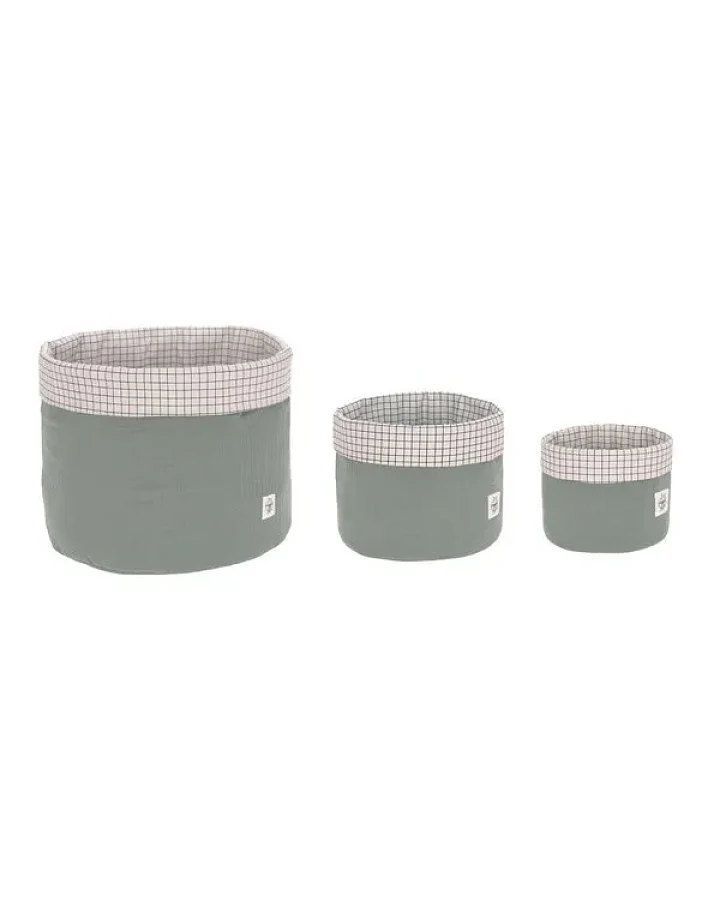 Lässig Aufbewahrungskorb (3 Stk) - Basket, tolle Farben ideal