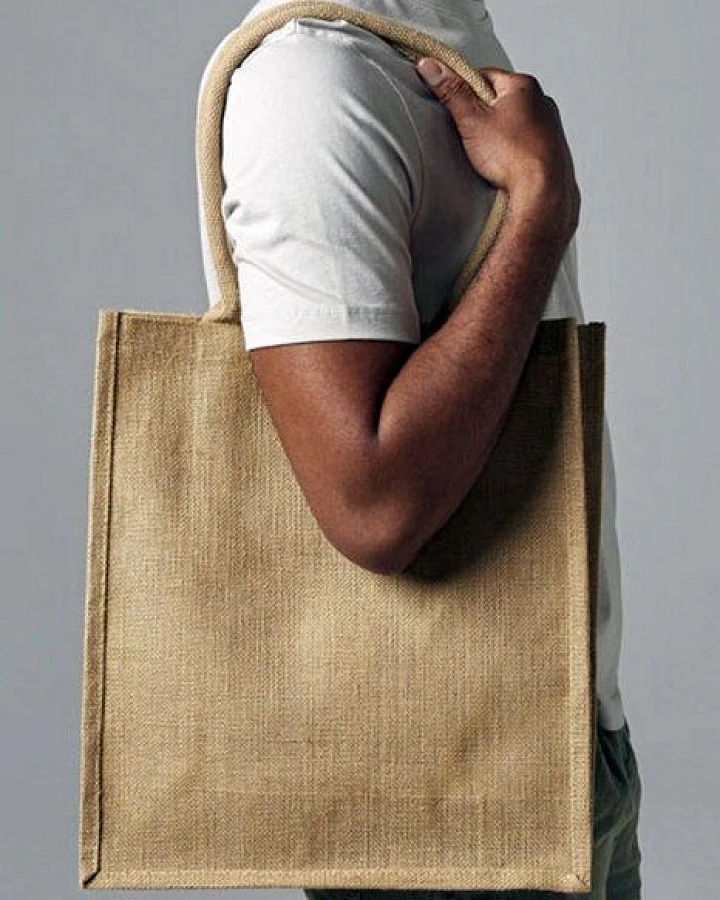 Westford Mill Jute Boutique Shopper Tragetasche Schultertasche
