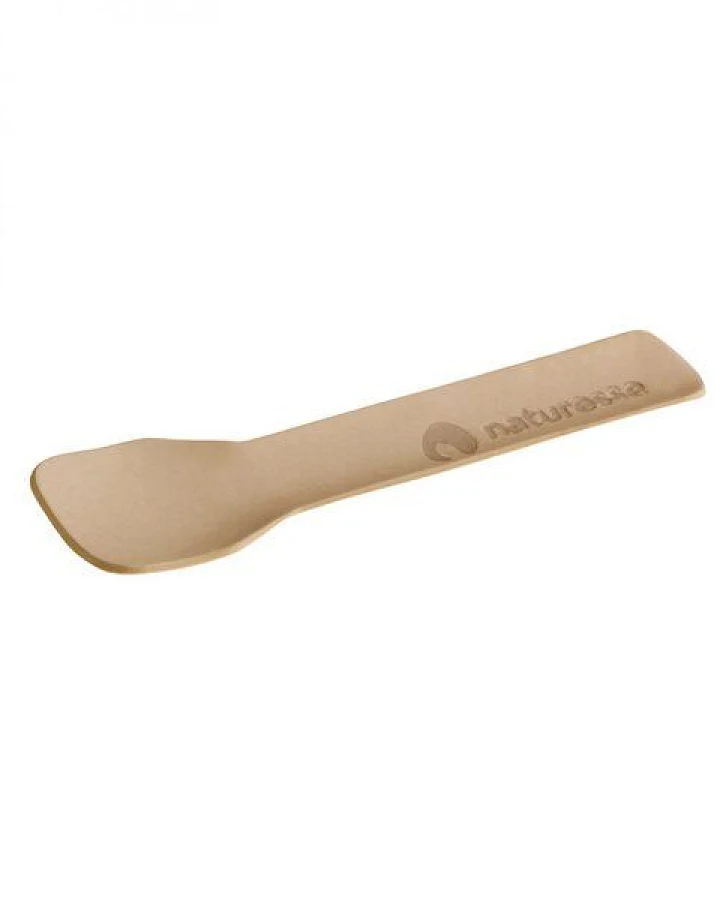 naturesse® Naturesse – Papier Eislöffel 9,5 cm (3.000er-Großpackung, in Braun oder Weiß)