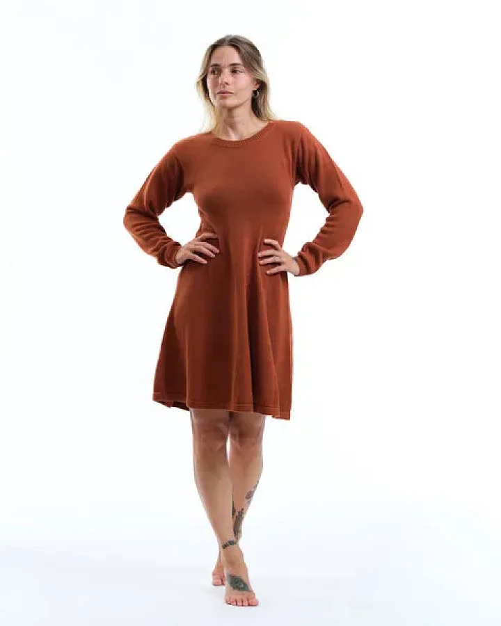 GARY MASH Strickkleid Amber aus Biobaumwolle