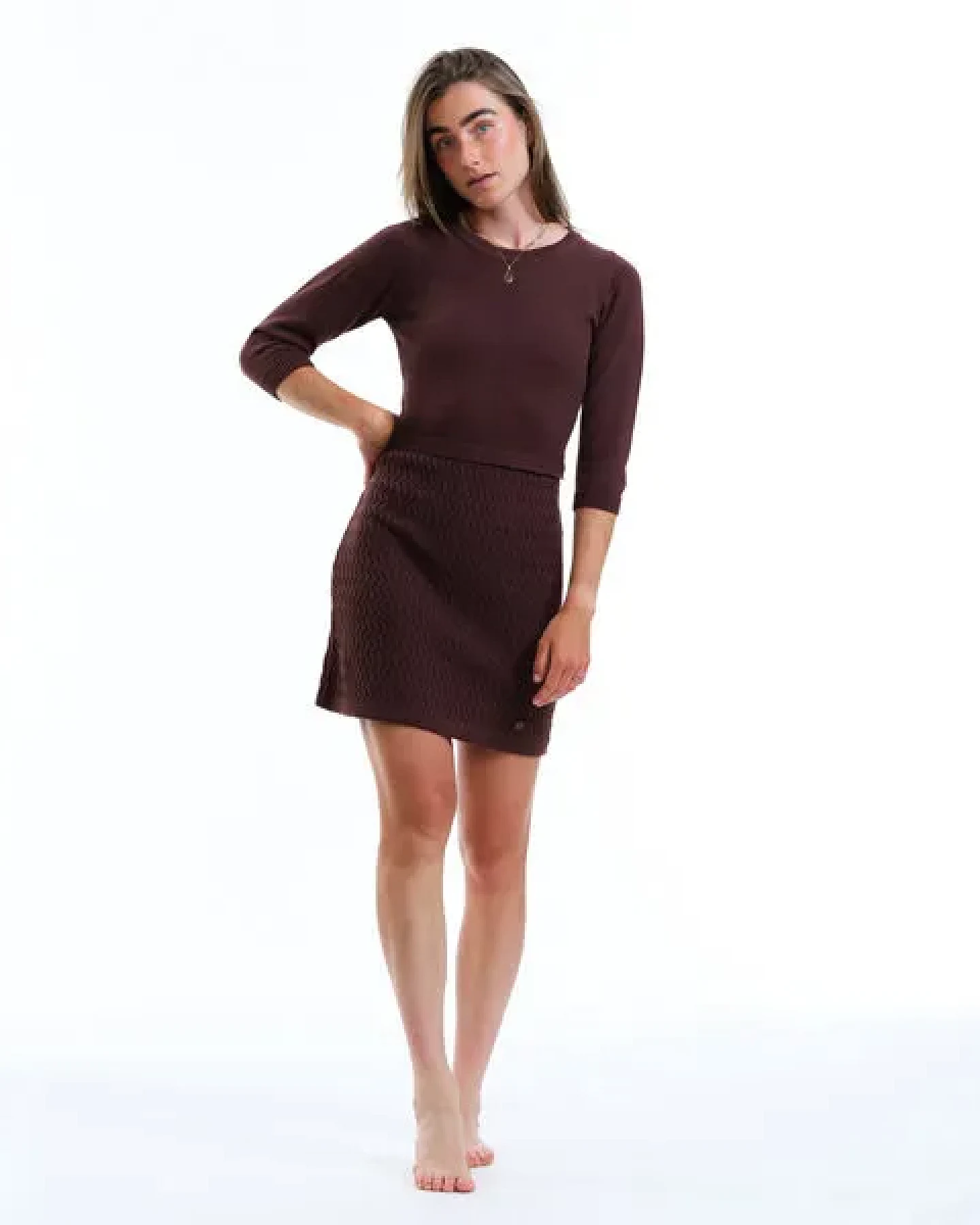 GARY MASH Strickkleid Monroe aus Biobaumwolle – Ansicht 2
