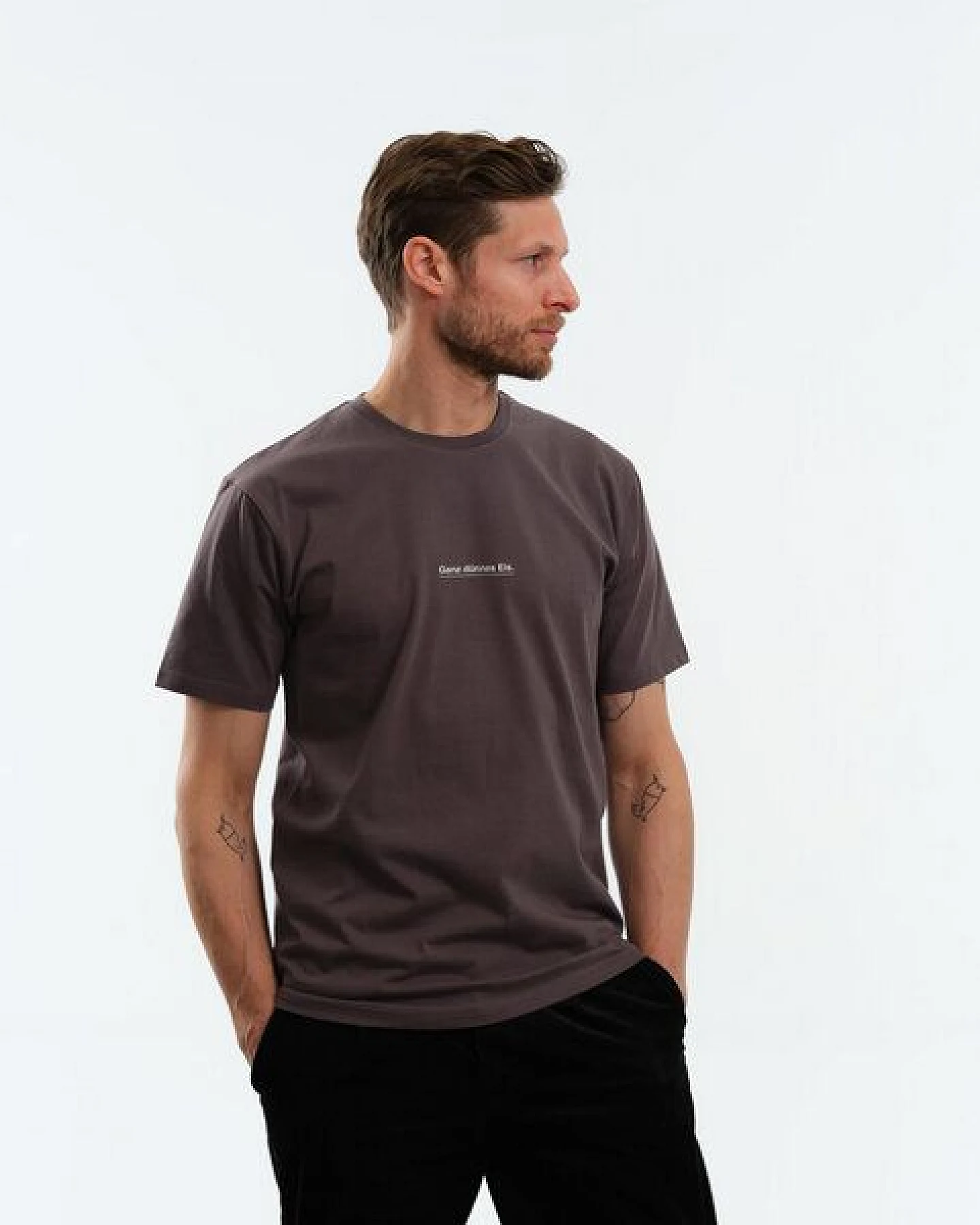 GARY MASH Shirt Ganz dünnes Eis. aus Biobaumwolle – Ansicht 2