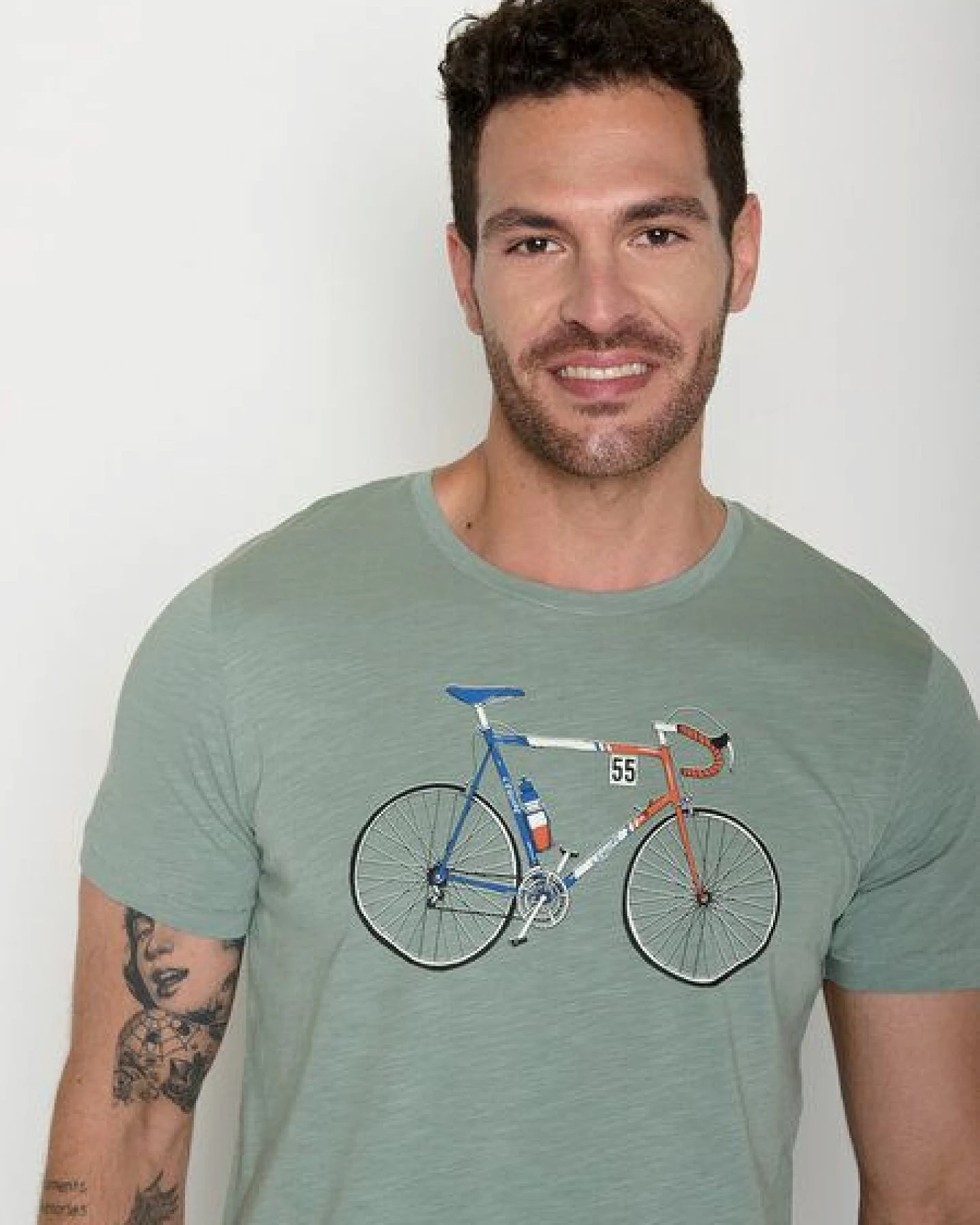 GREENBOMB Bike Jacques Spice - Sportliches T-Shirt aus Bio-Baumwolle / hochwertiger Print / GOTS / Fair & Vegan – Ansicht 2
