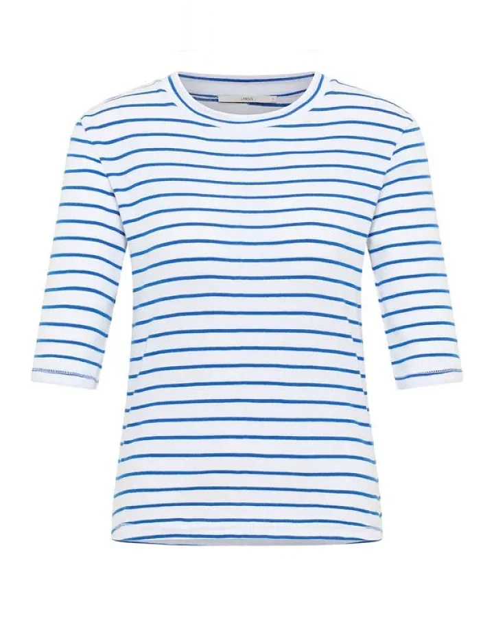LANIUS Gestreiftes Kurzarm-Shirt
