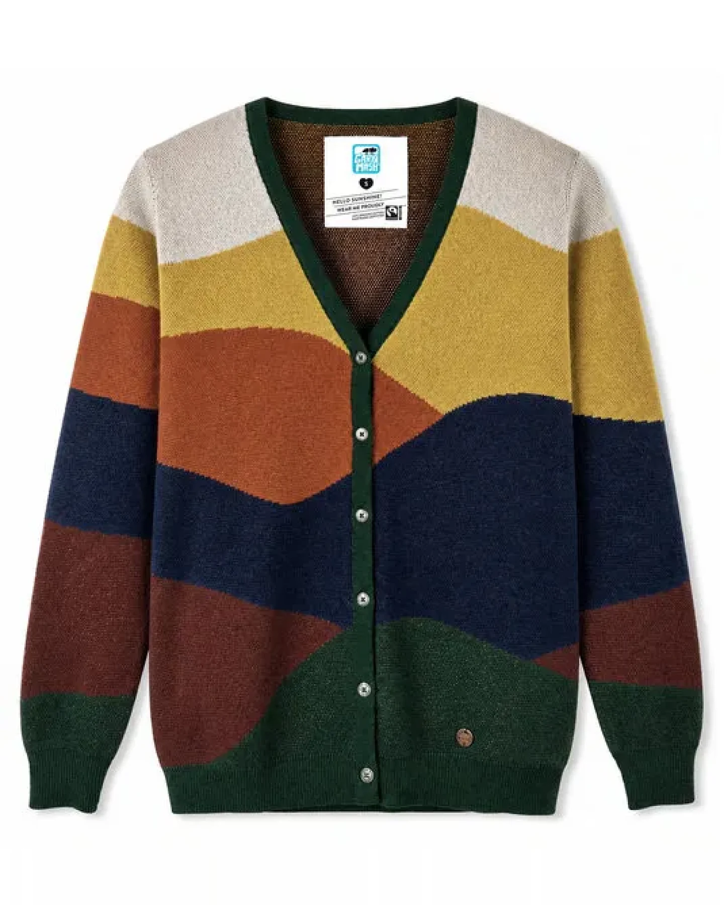 GARY MASH Cardigan Jodie aus Biobaumwolle – Ansicht 3
