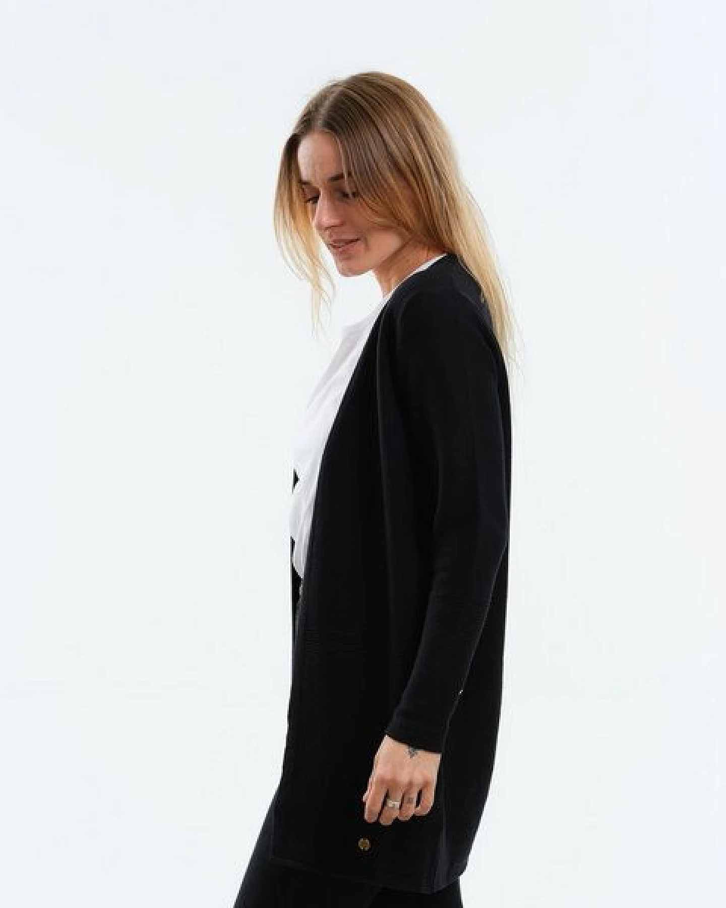 GARY MASH Cardigan Libby aus Feinstrick – Ansicht 3