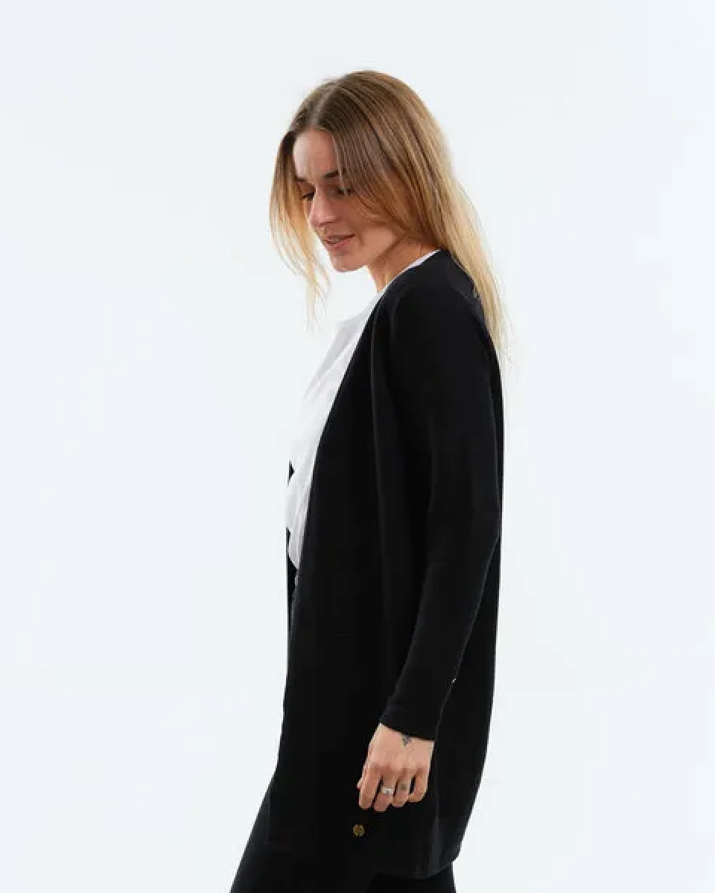 GARY MASH Cardigan Libby aus Feinstrick – Ansicht 2