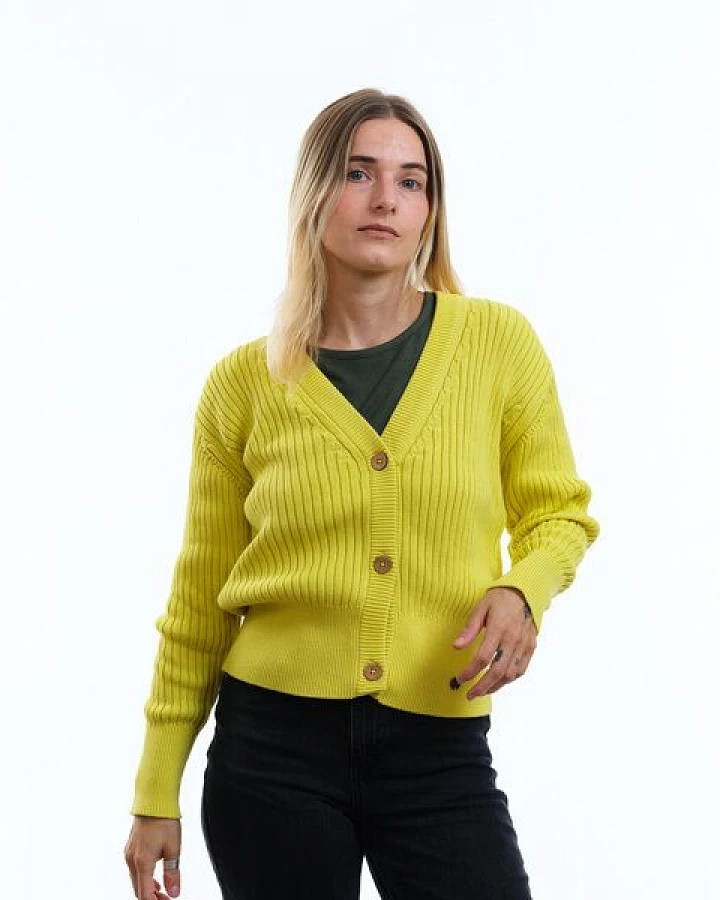 GARY MASH Kurze Strickjacke Quinn aus Biobaumwolle