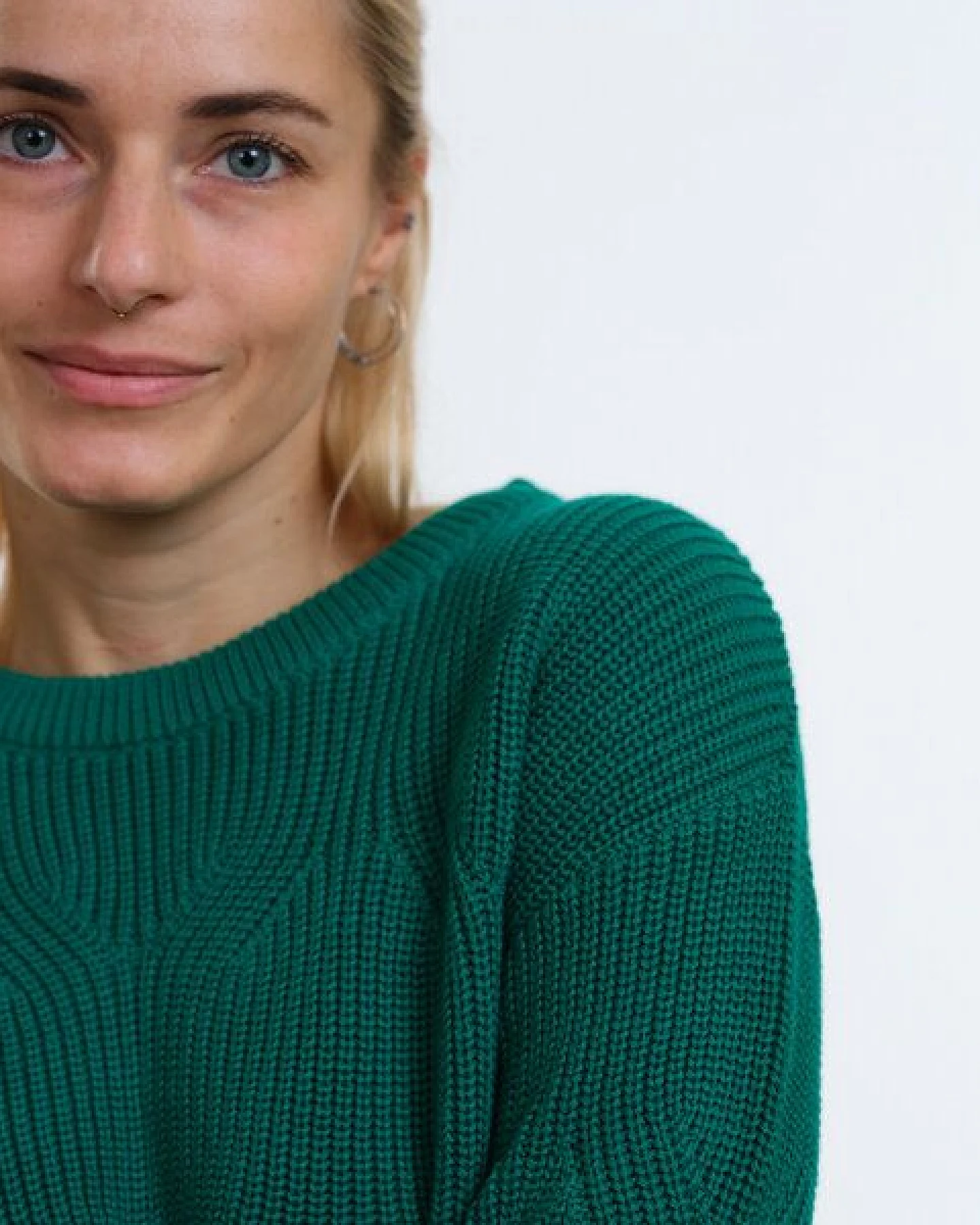 GARY MASH Kurzer Strickpulli May aus Biobaumwolle – Ansicht 4