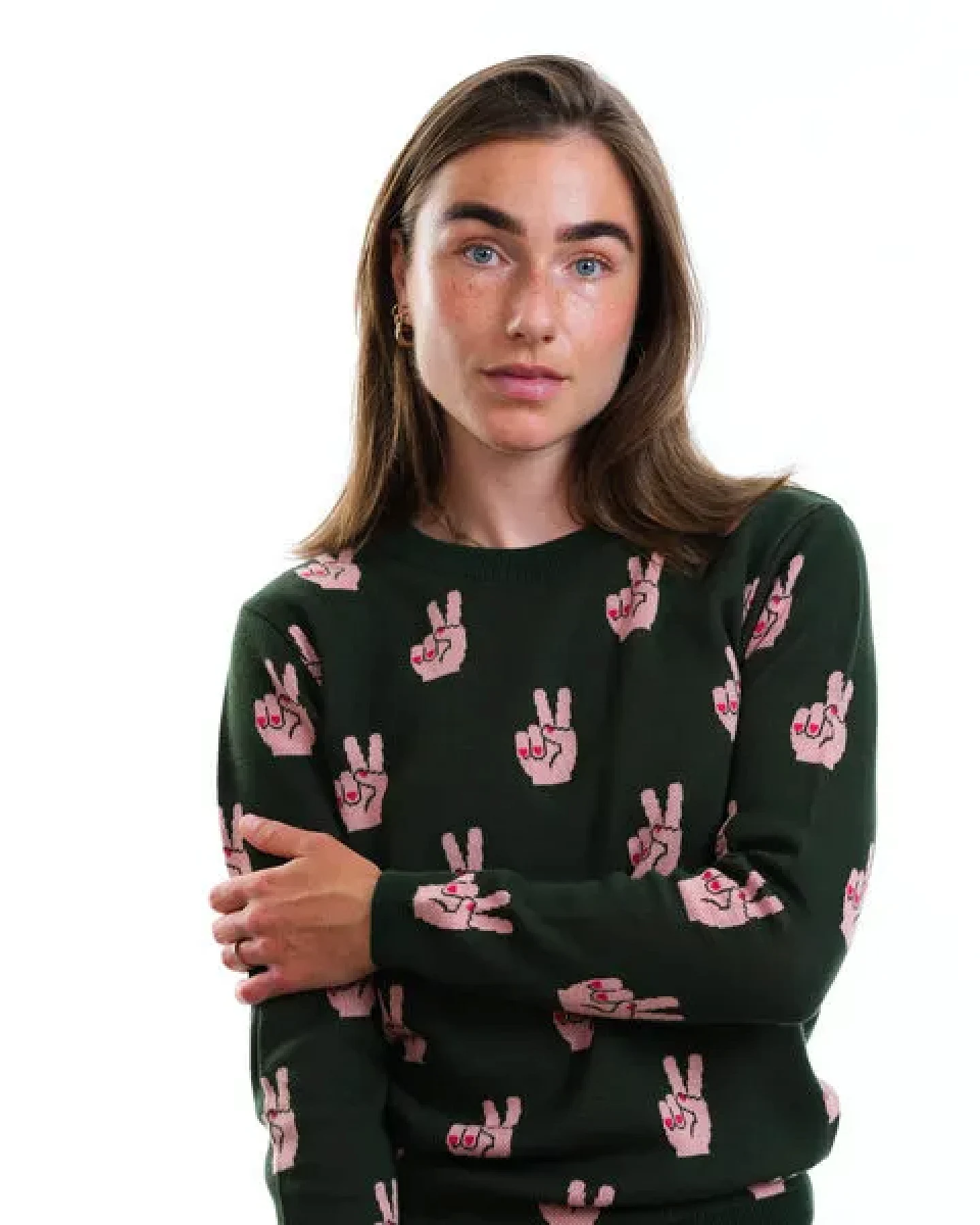 GARY MASH Pullover Lamona aus feinem Jacquardstrick – Ansicht 2