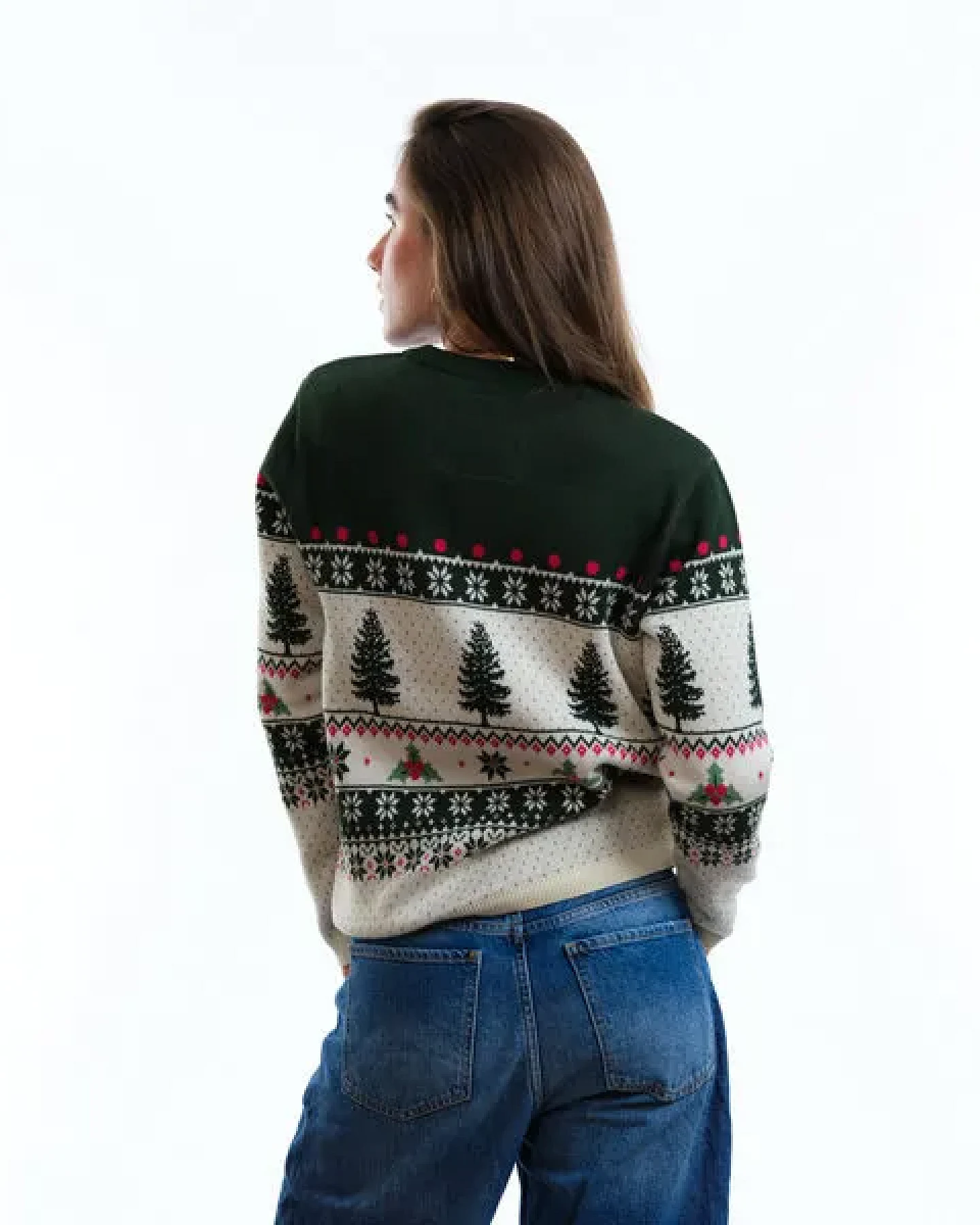 GARY MASH Pullover Lamona aus feinem Jacquardstrick – Ansicht 4