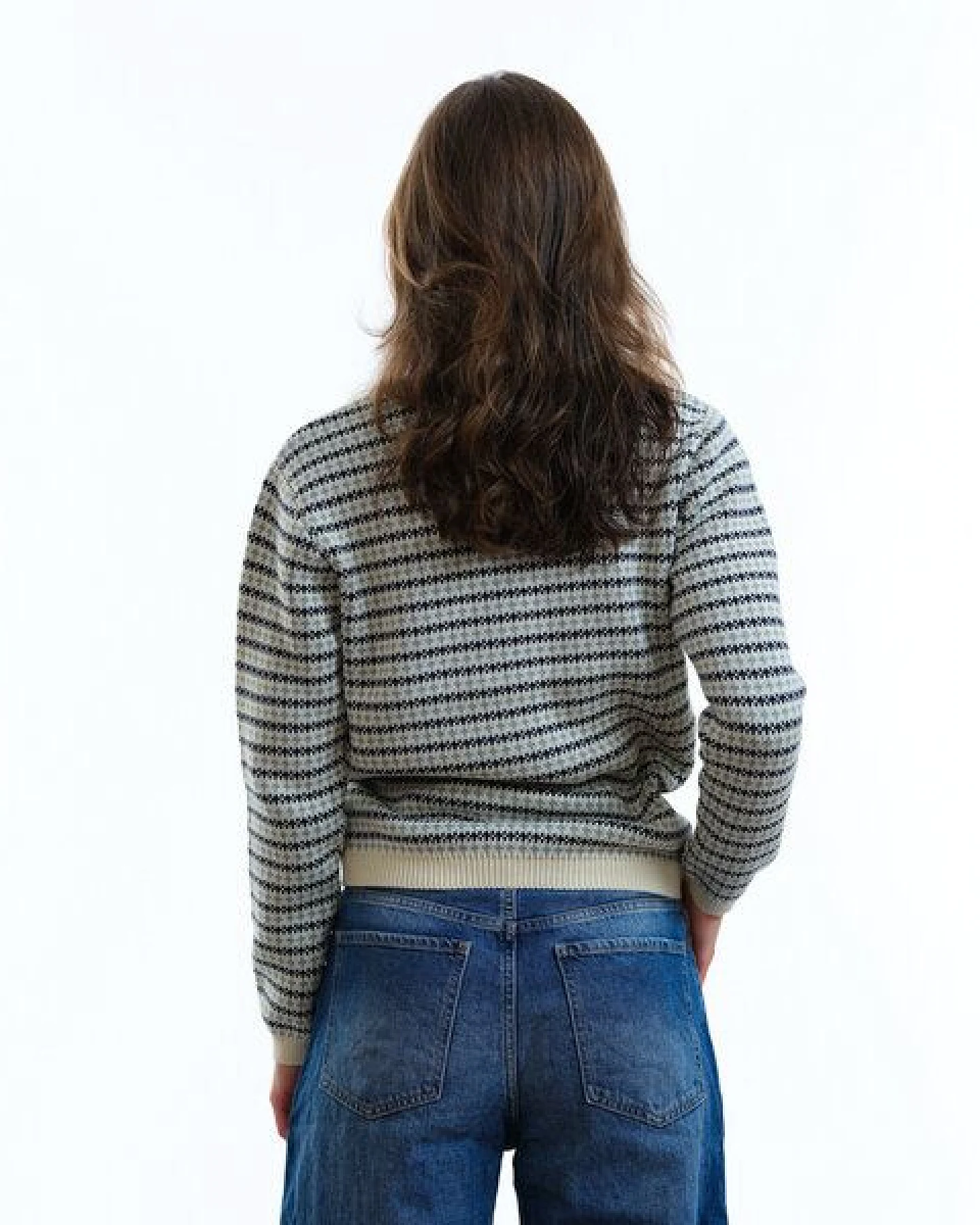 GARY MASH Pullover Lamona aus feinem Jacquardstrick – Ansicht 3