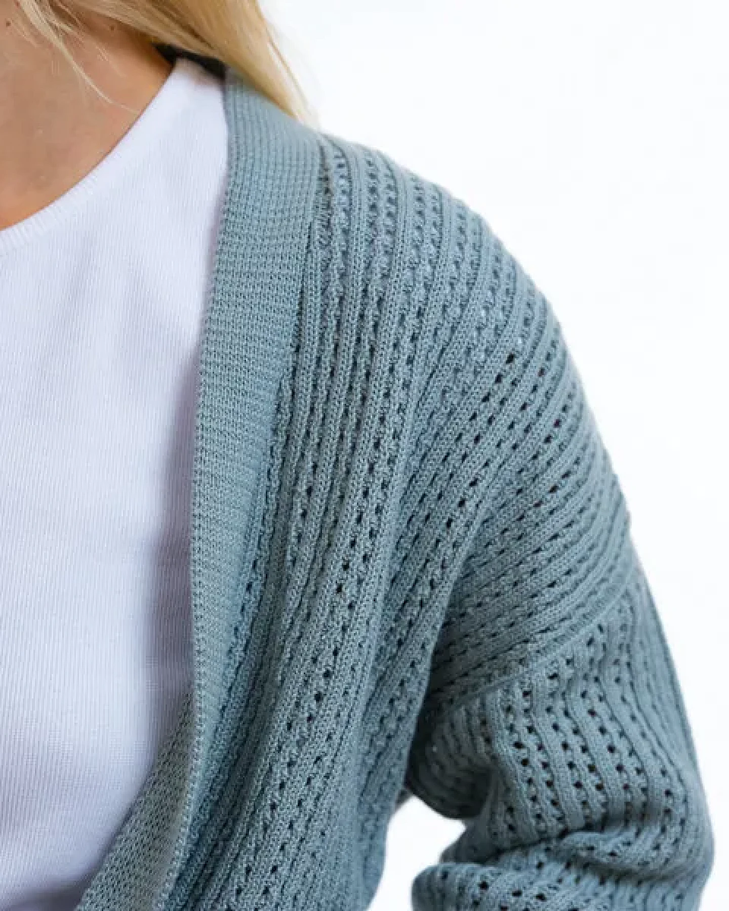 GARY MASH Strickjacke Edna aus Biobaumwolle – Ansicht 3