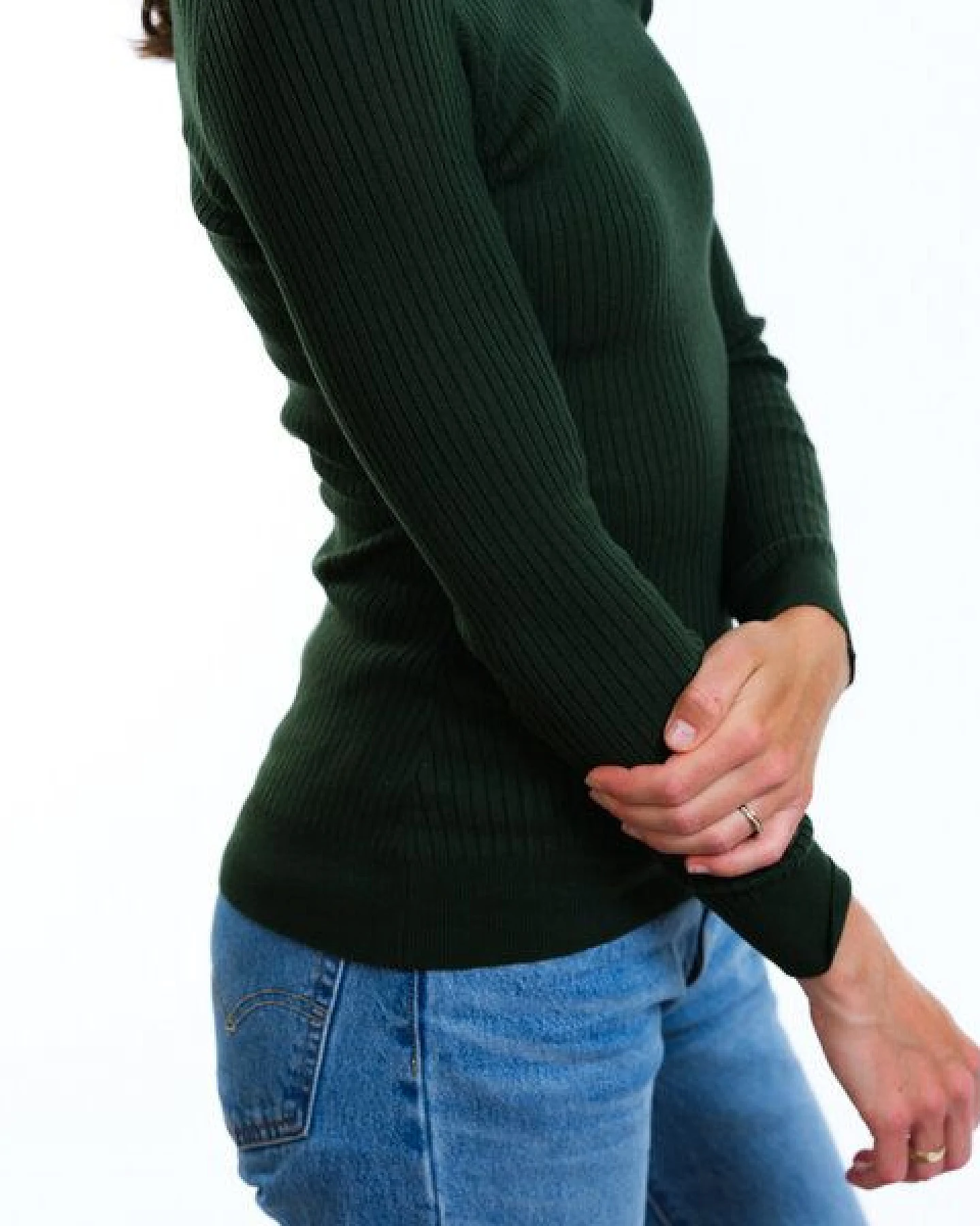 GARY MASH Gestrickter Slim Fit Pullover Yuma in Rippstrick – Ansicht 2