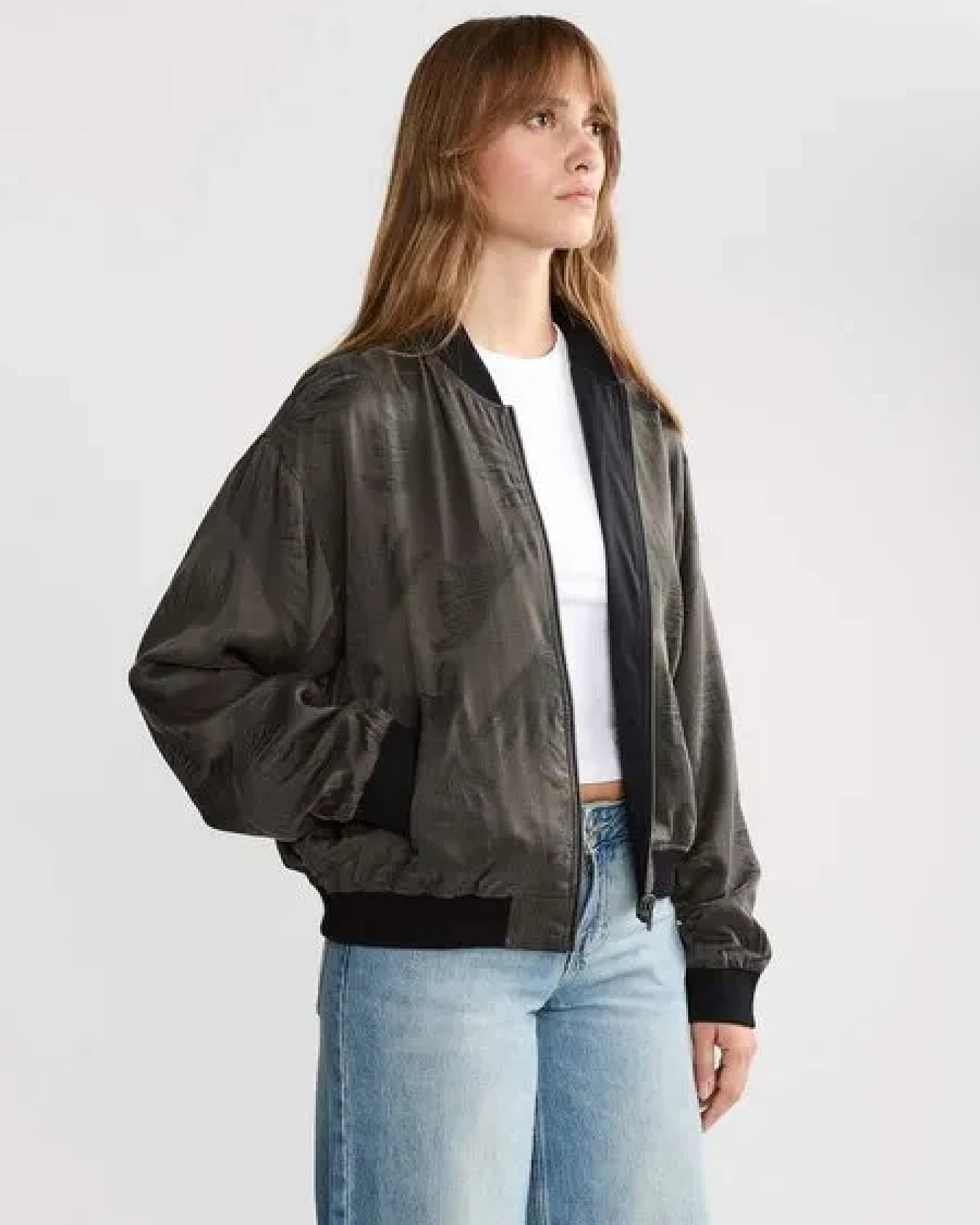 Yahmo Cupro/Tencel Lene Wendejacke – Ansicht 2