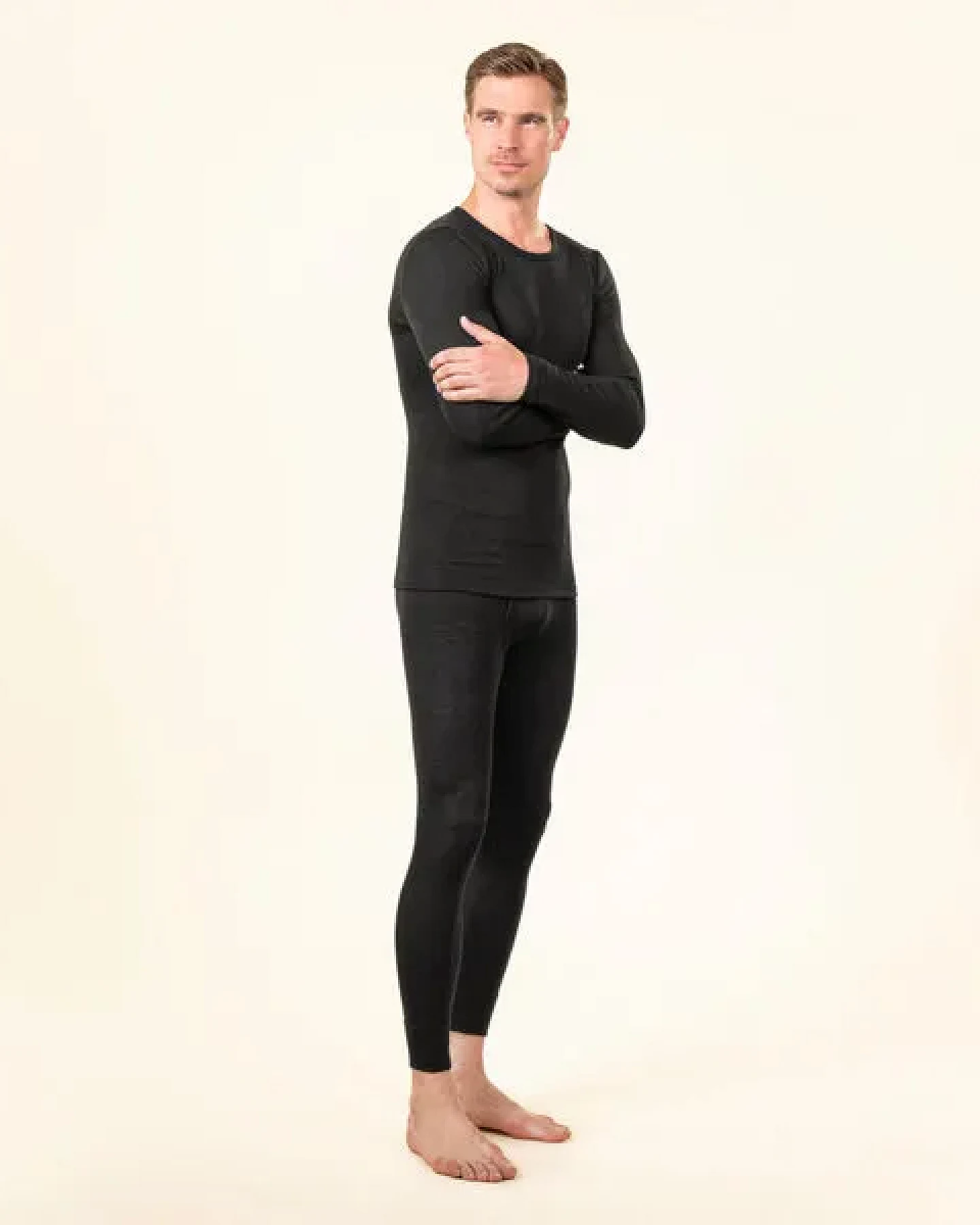 Living Crafts Herren Langarm-Unterhemd - HARVEY – Ansicht 2