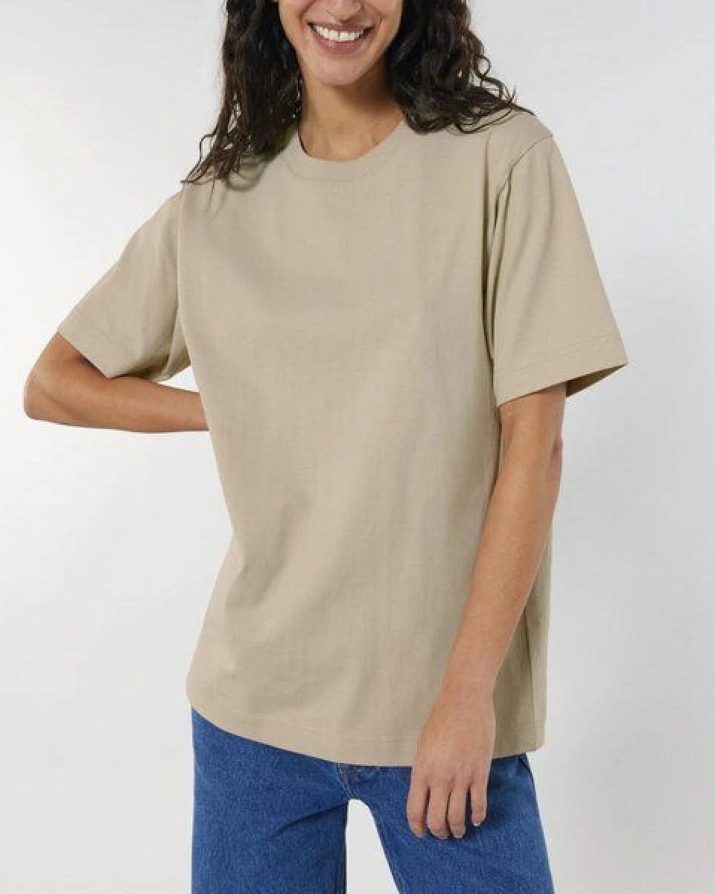Unipolar Oversized T-Shirt Modell: Free – Ansicht 2