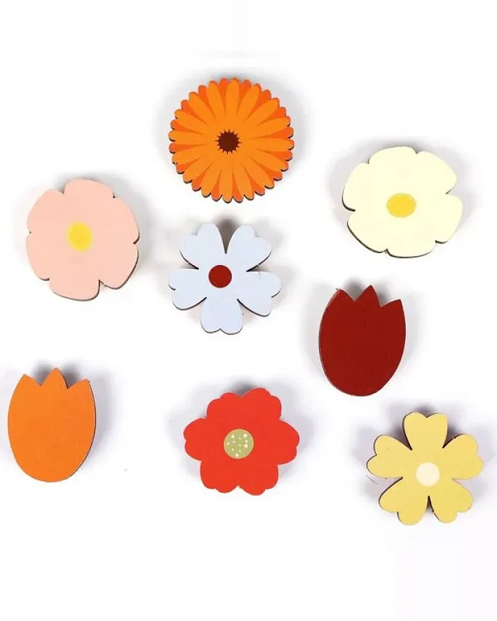 WERKHAUS Magnet-Set - Blumen