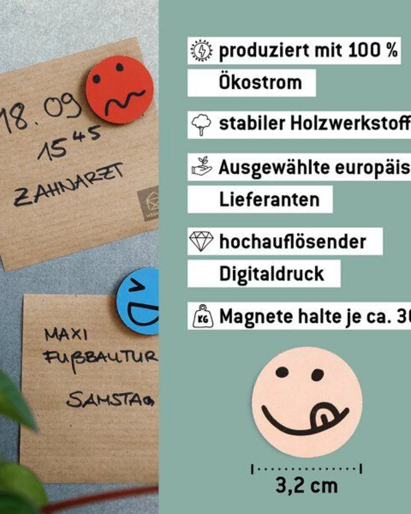 WERKHAUS Magnet-Set - Emoji – Ansicht 3