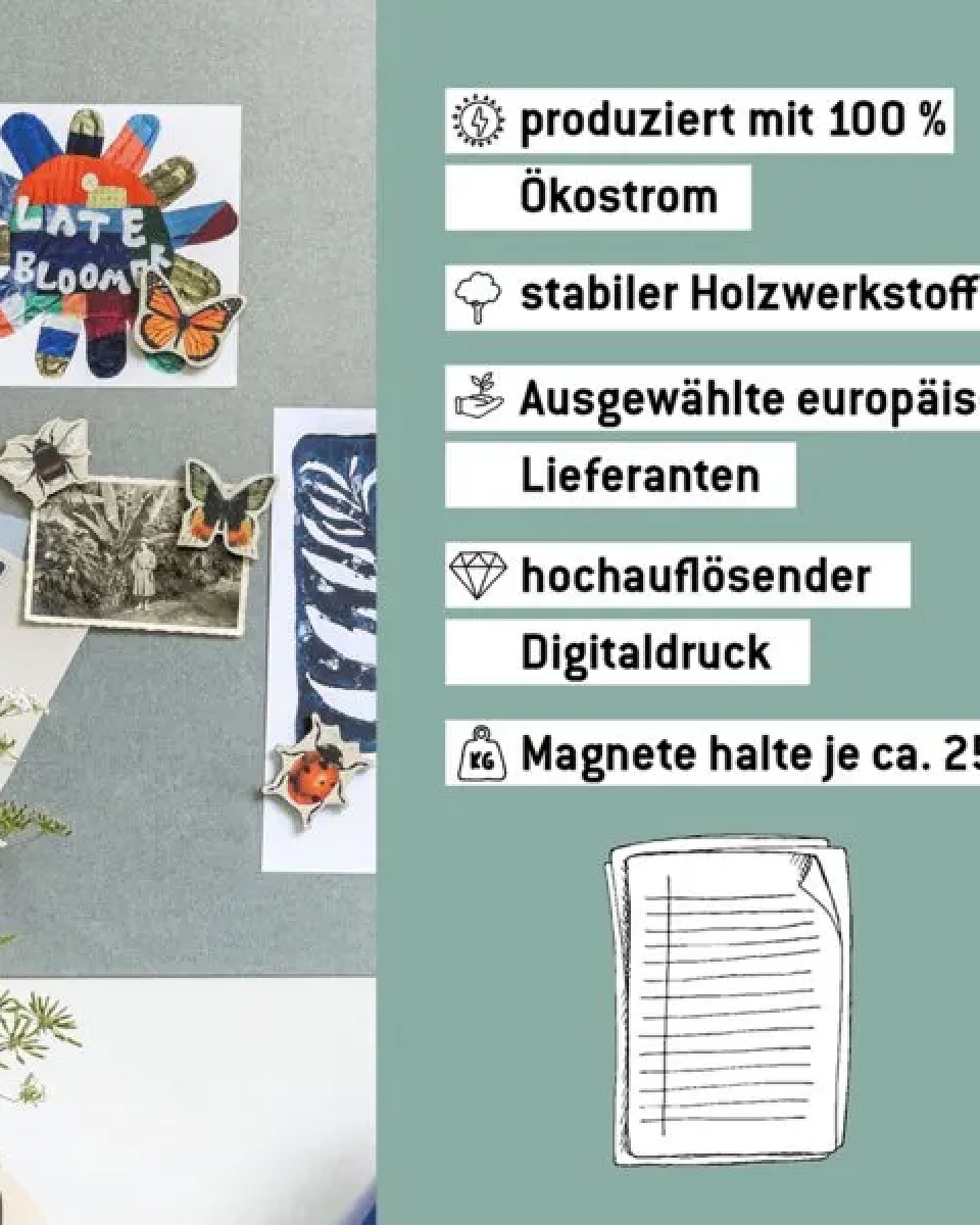 WERKHAUS Magnet-Set - Nature Fun – Ansicht 4
