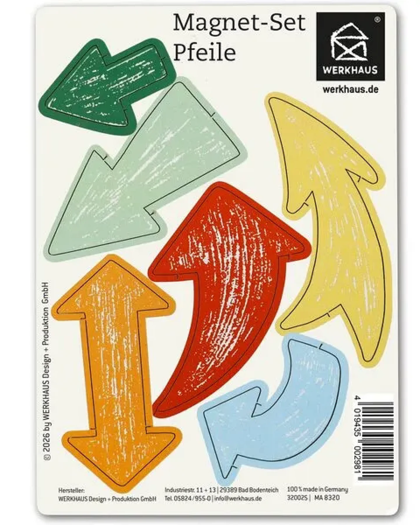 WERKHAUS Magnet-Set - Pfeile – Ansicht 2