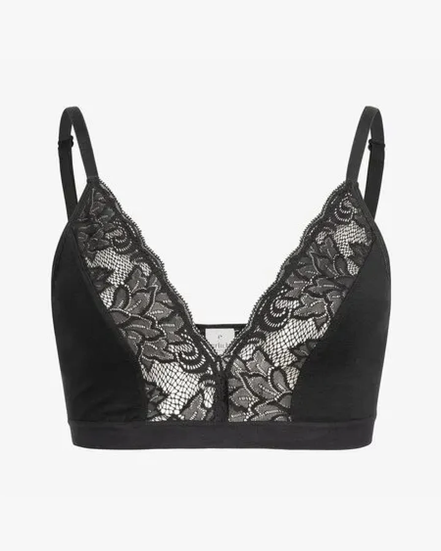 erlich textil Alisa bügelloses Bustier mit Spitze aus weichem Modal, made in Europe – Ansicht 4