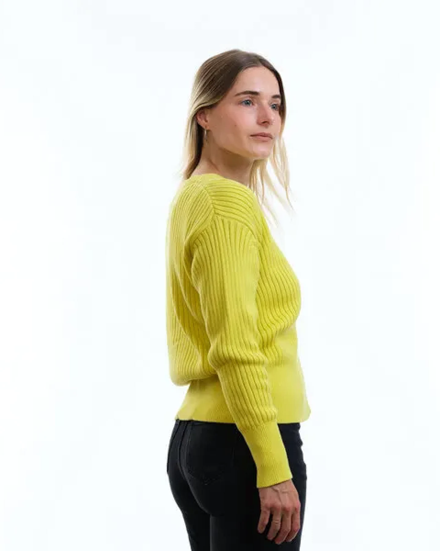 GARY MASH Kurze Strickjacke Quinn aus Biobaumwolle – Ansicht 2