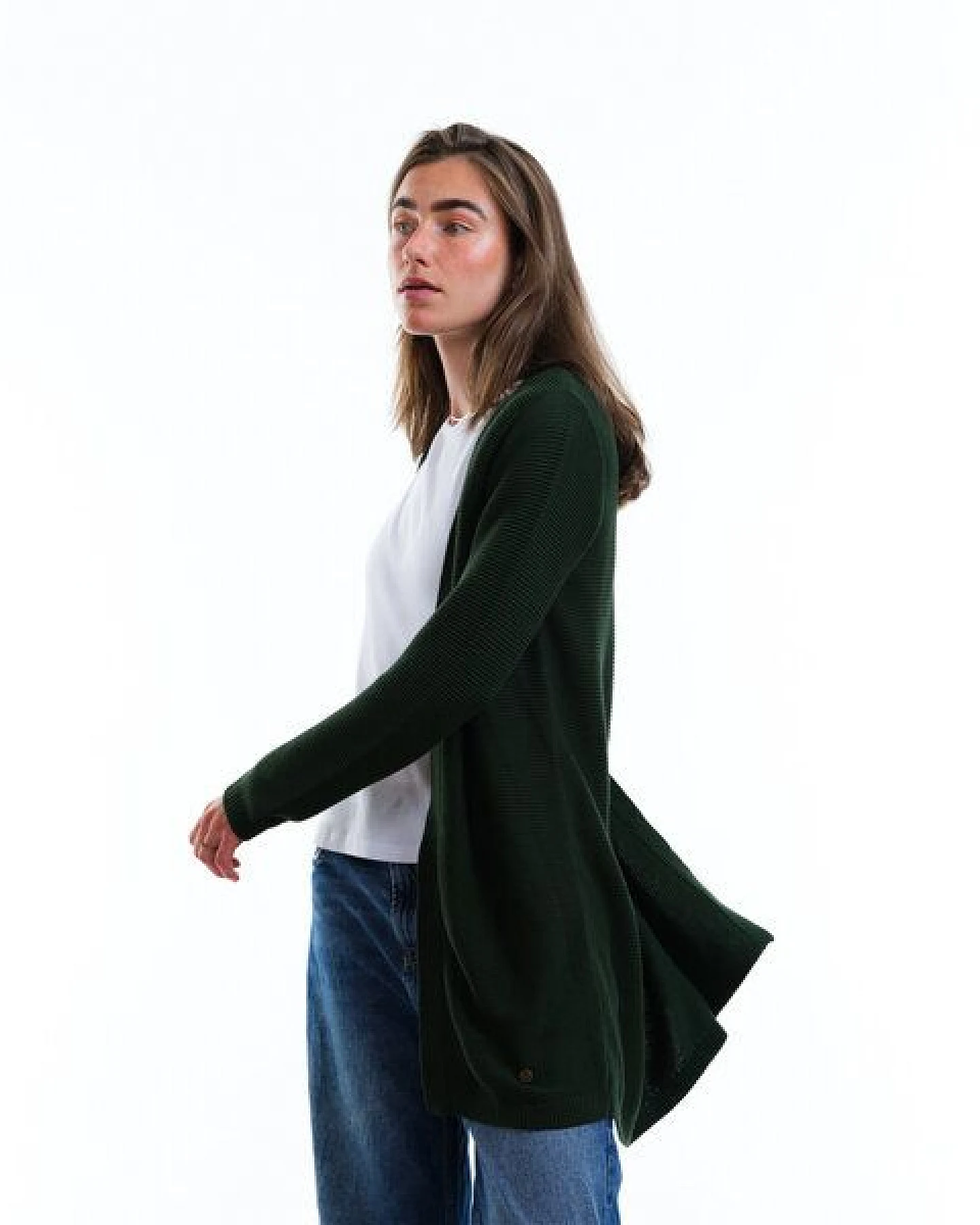 GARY MASH Long-Cardigan Alamo aus Biobaumwolle – Ansicht 3
