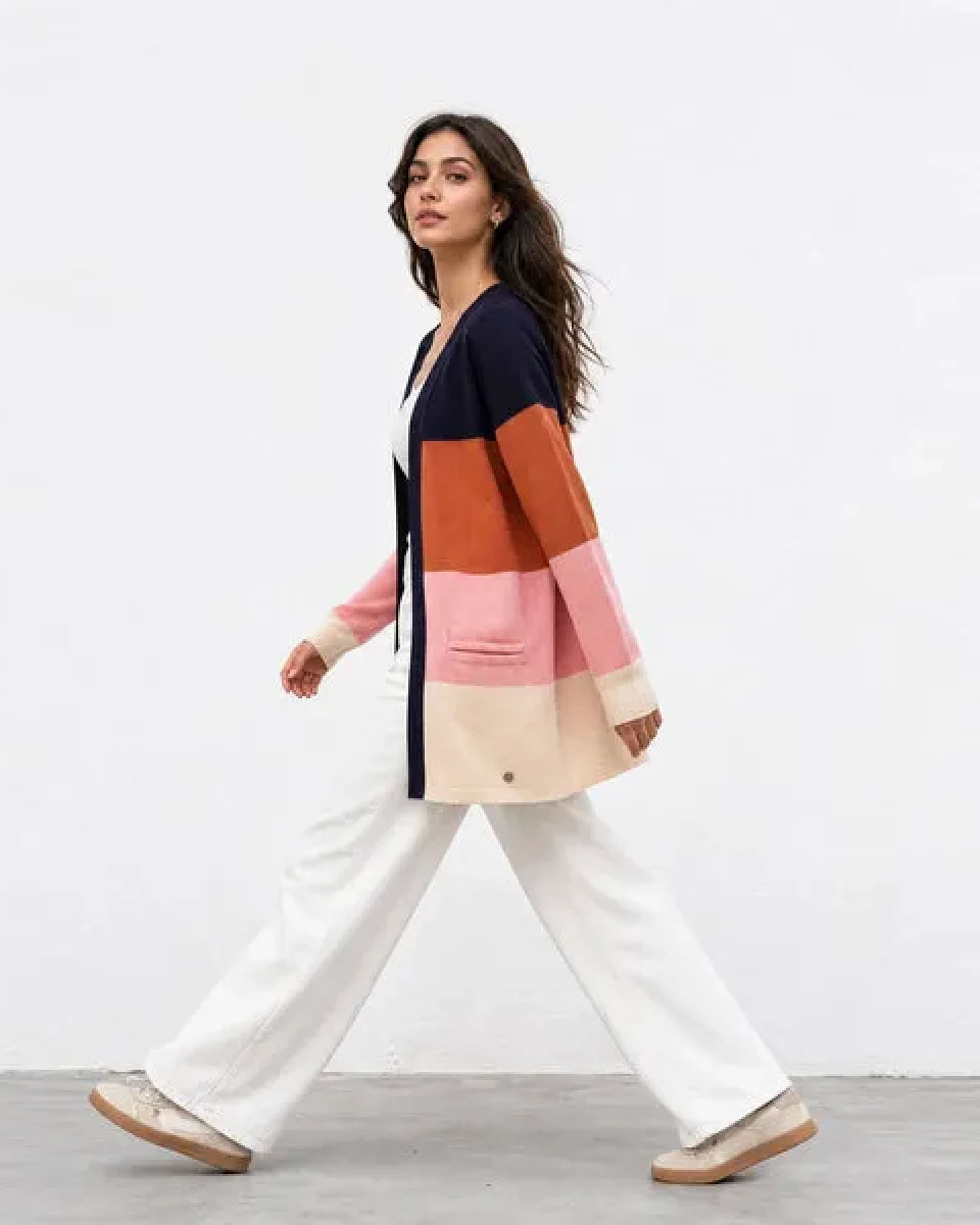 GARY MASH Long-Cardigan Alamo aus Biobaumwolle – Ansicht 3