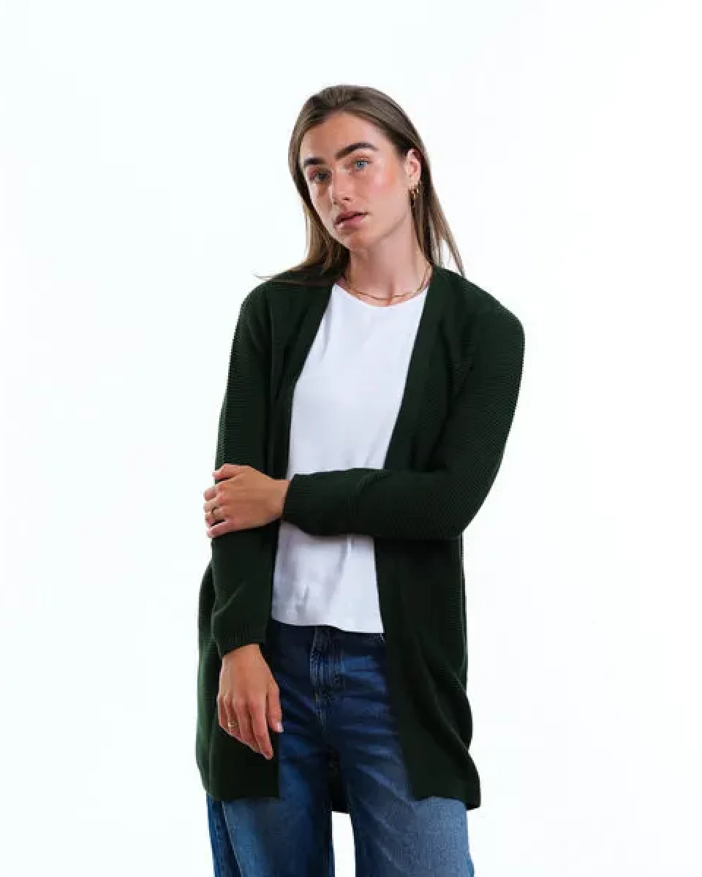 GARY MASH Long-Cardigan Alamo aus Biobaumwolle – Ansicht 4