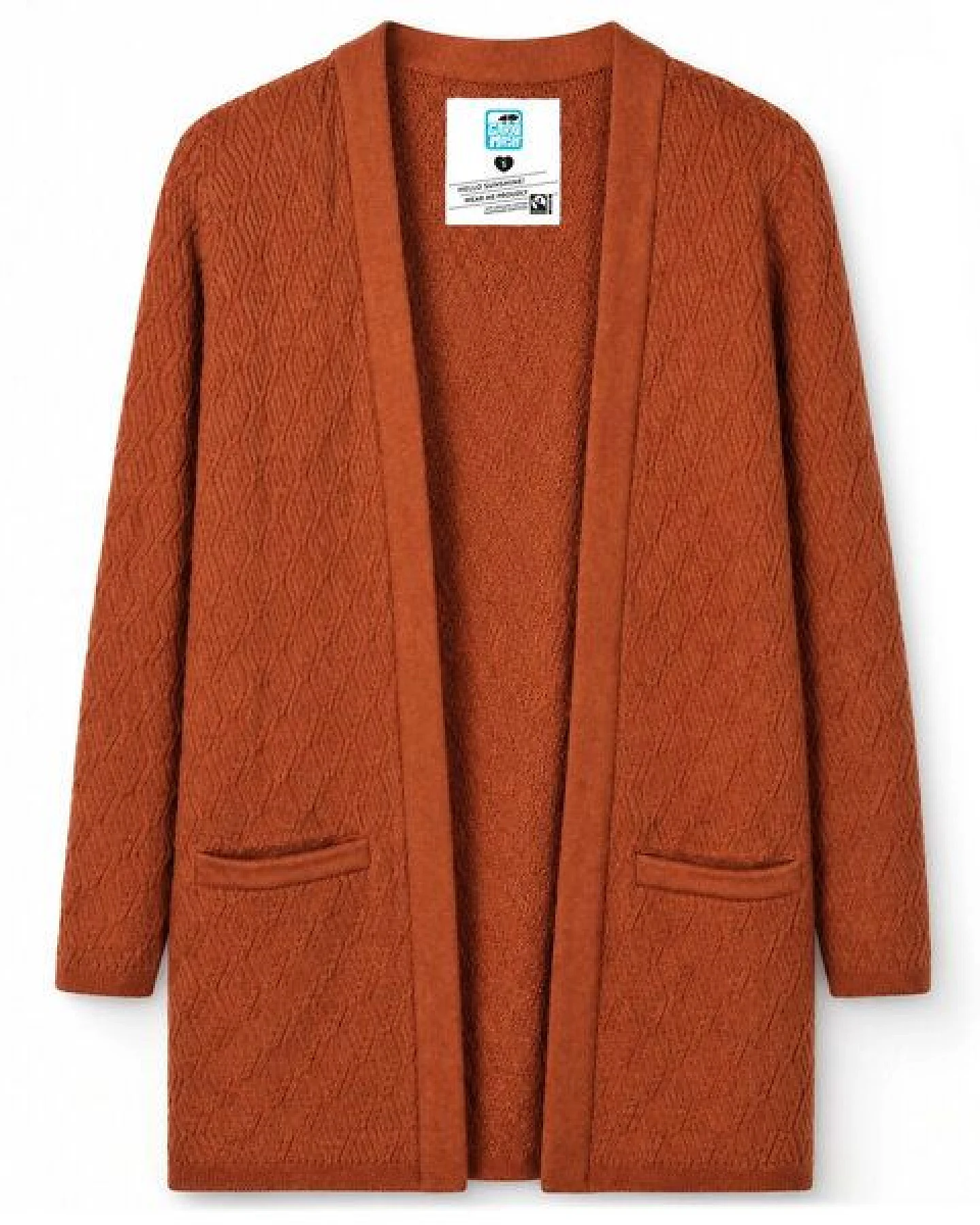 GARY MASH Long-Cardigan Alamo aus Biobaumwolle – Ansicht 3