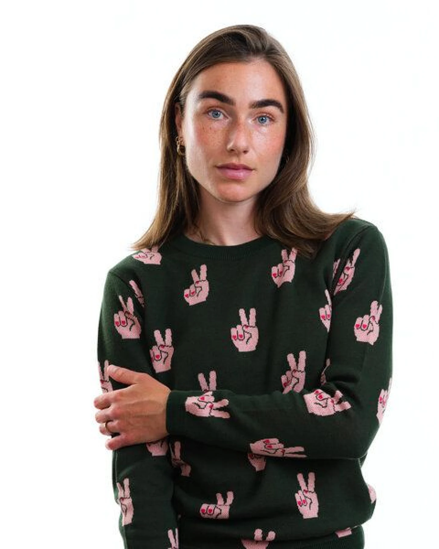 GARY MASH Pullover Lamona aus feinem Jacquardstrick – Ansicht 2