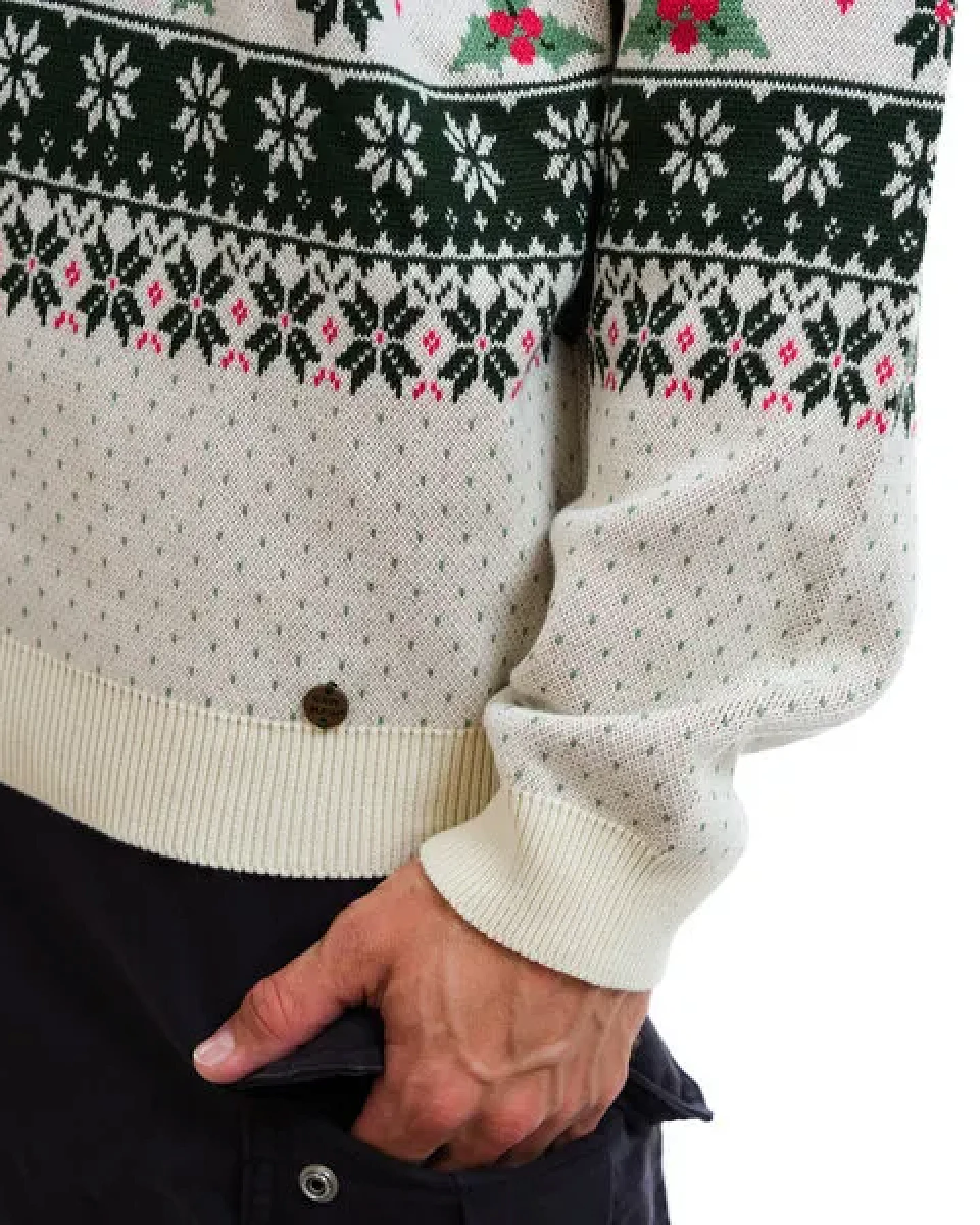 GARY MASH Strickpullover James aus Biobaumwolle – Ansicht 3