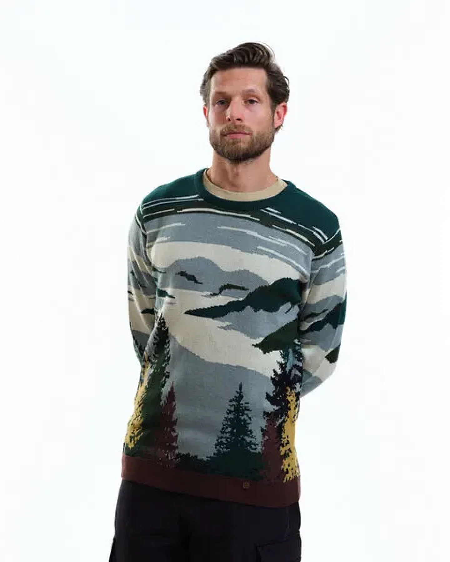 GARY MASH Strickpullover James aus Biobaumwolle – Ansicht 2