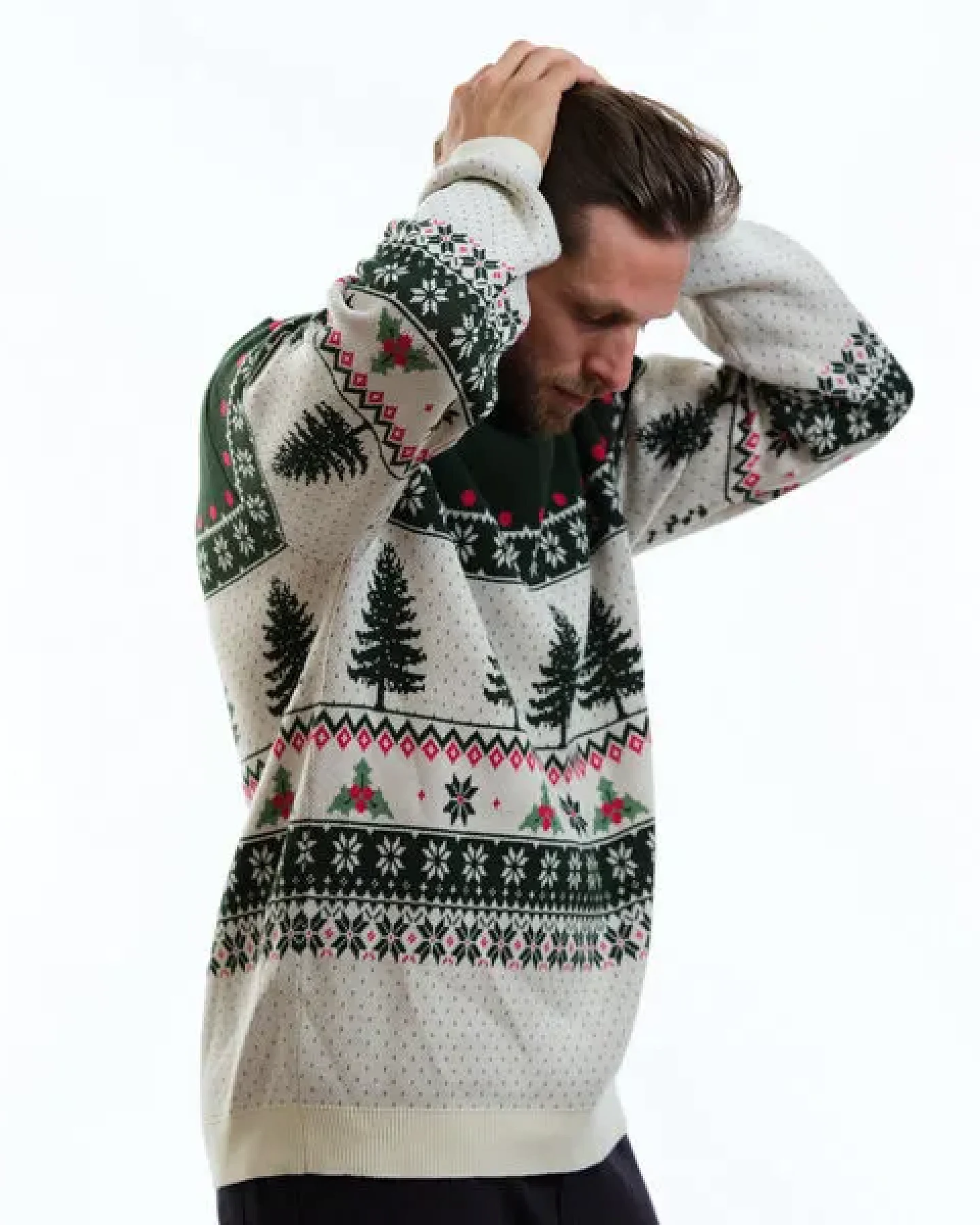 GARY MASH Strickpullover James aus Biobaumwolle – Ansicht 2